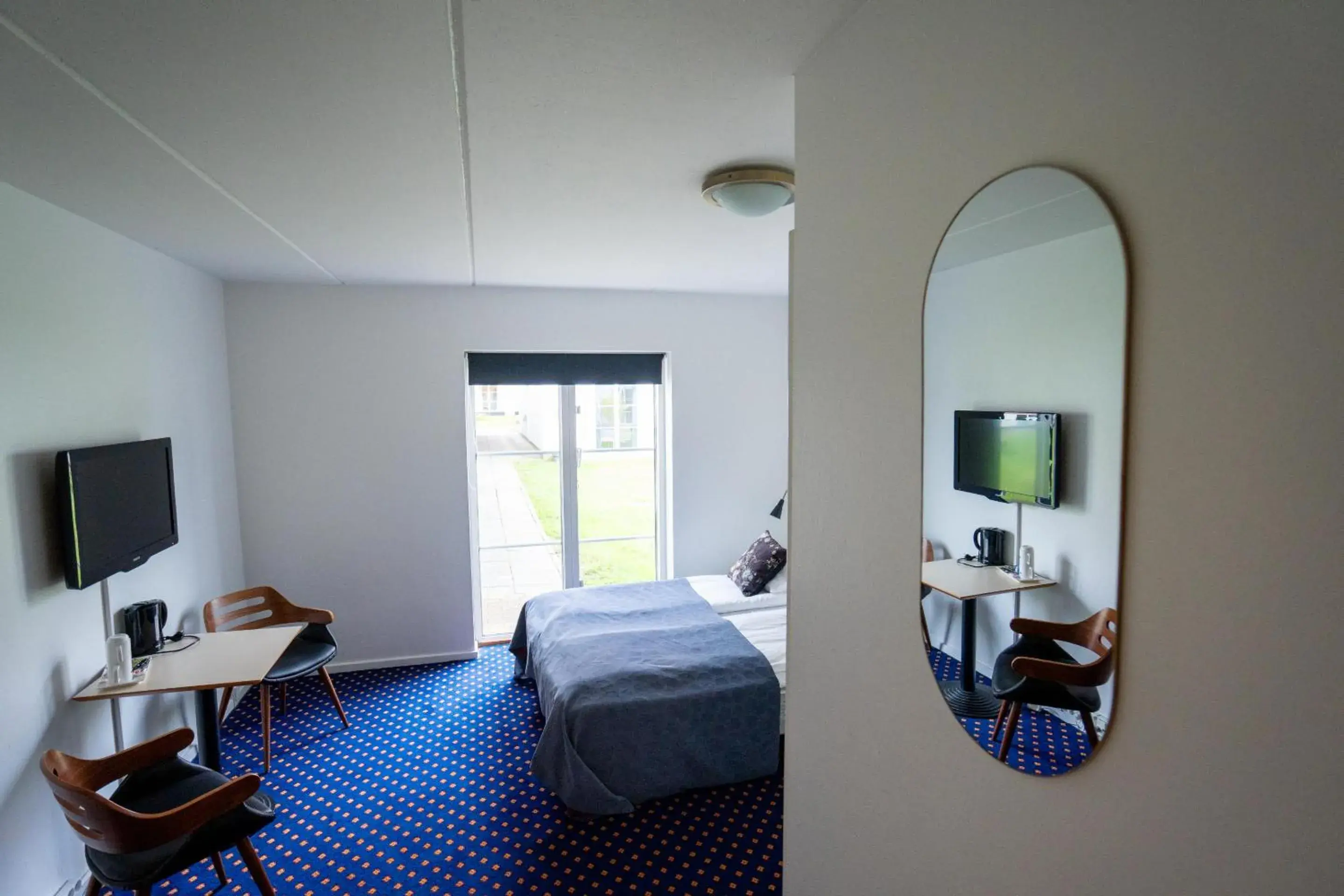 Bed in Hotel Aarslev Kro Bed in Hotel Aarslev Kro