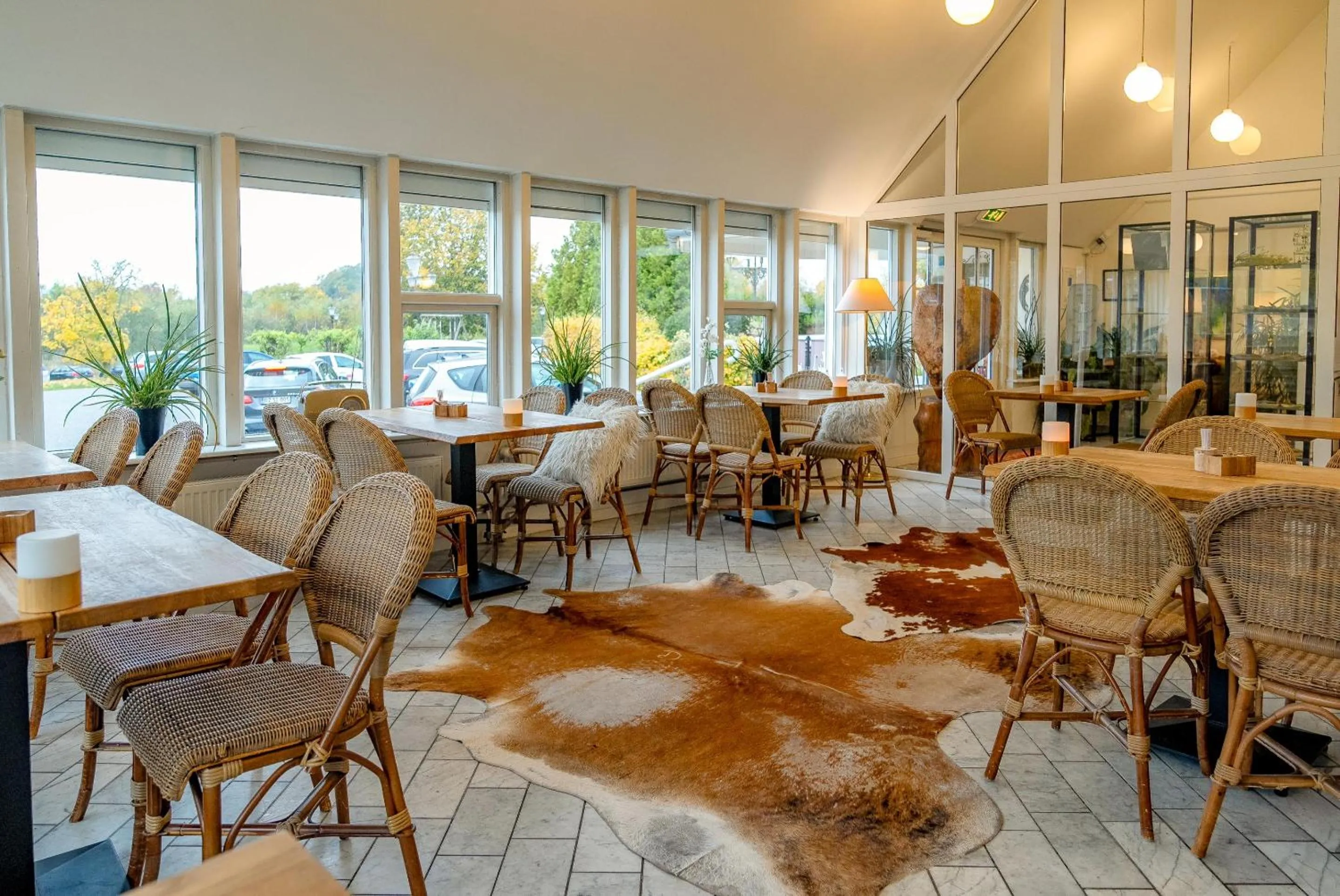 Living room in Hotel Aarslev Kro