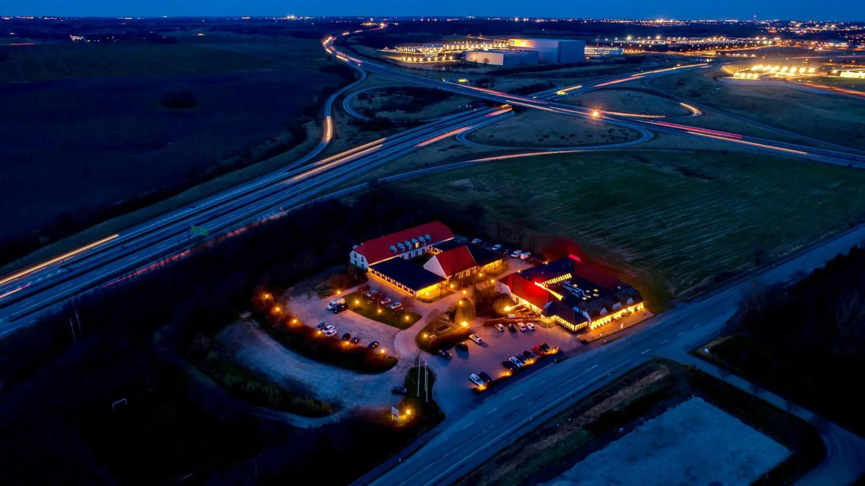 Property building in Hotel Aarslev Kro Property building in Hotel Aarslev Kro