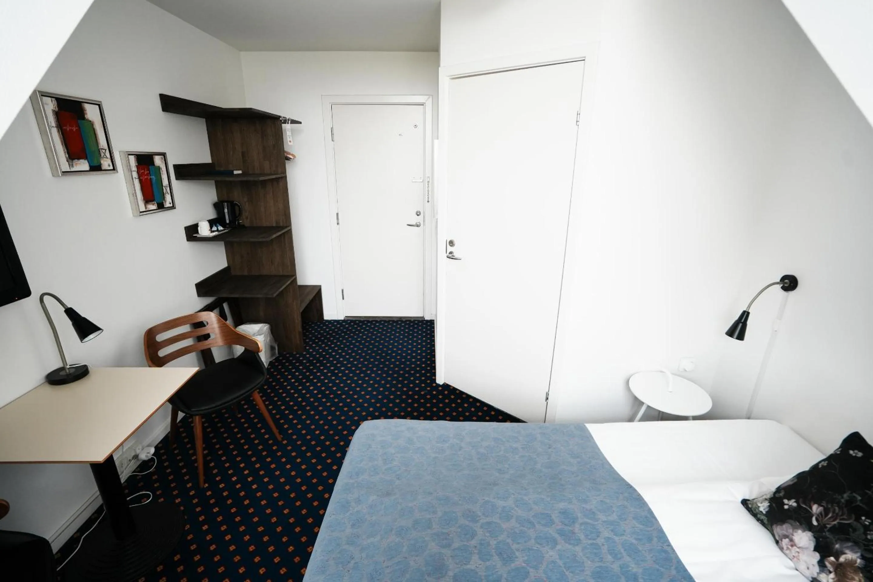 Bed in Hotel Aarslev Kro