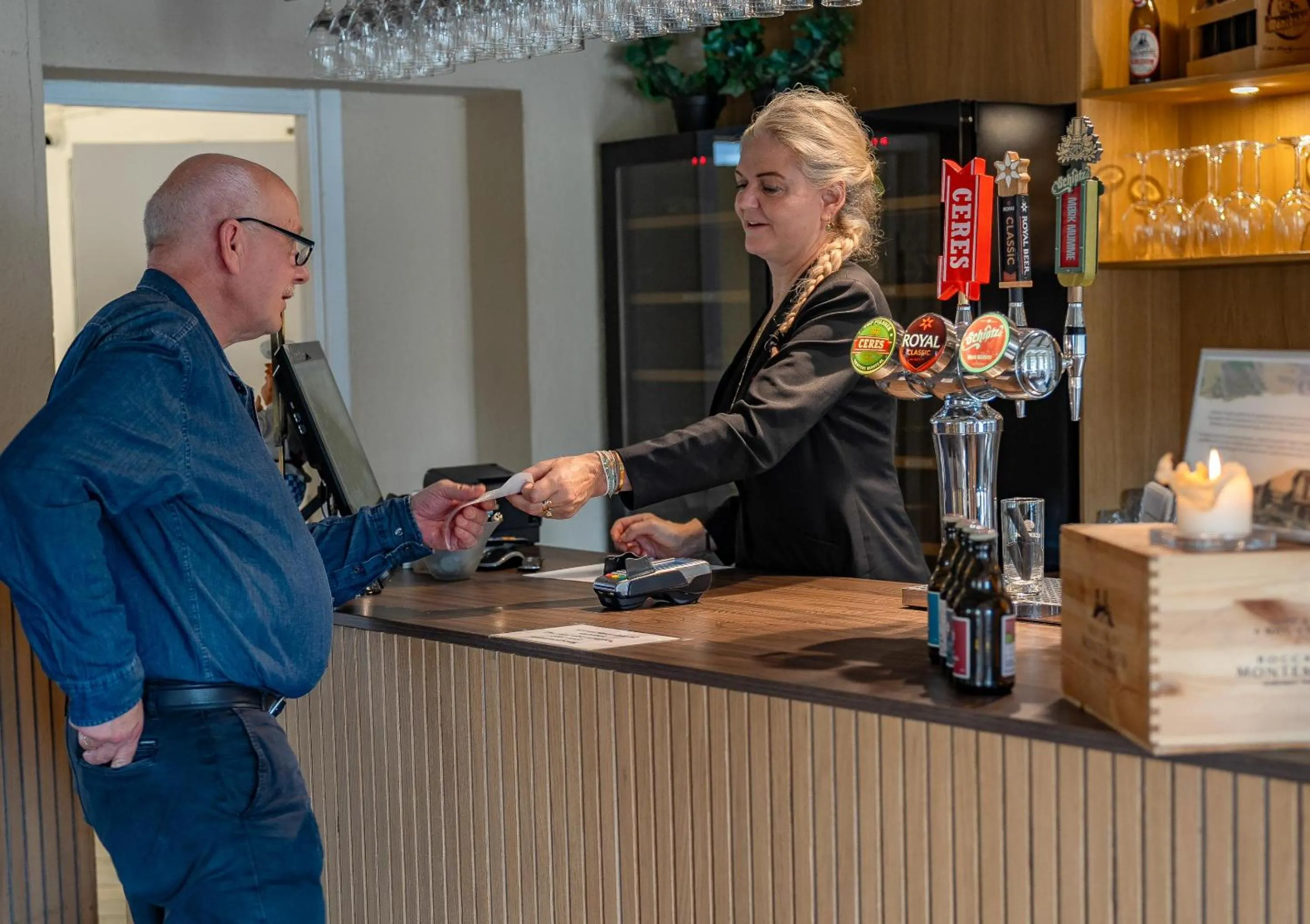 People in Hotel Aarslev Kro