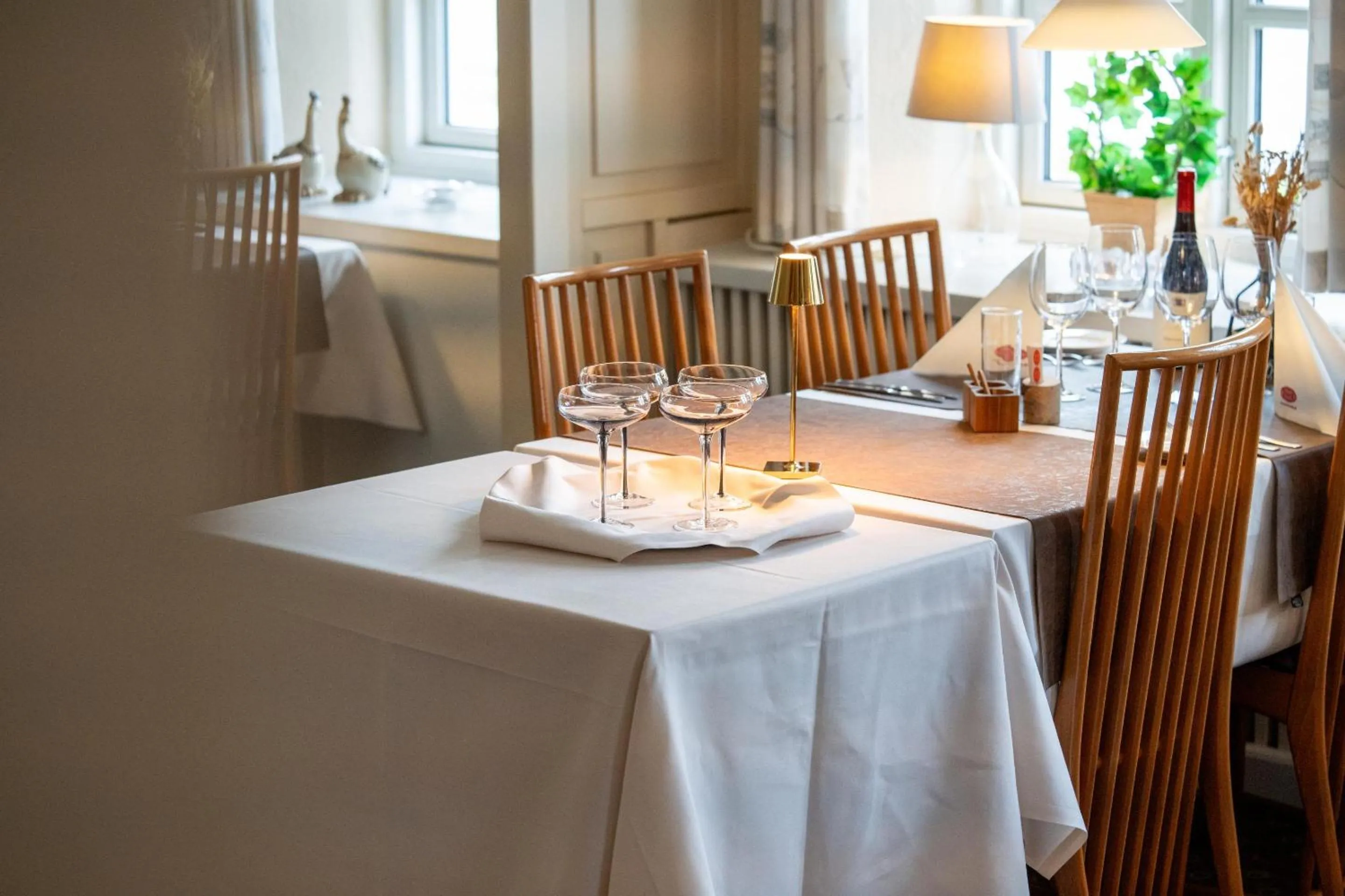 Dining area in Hotel Aarslev Kro