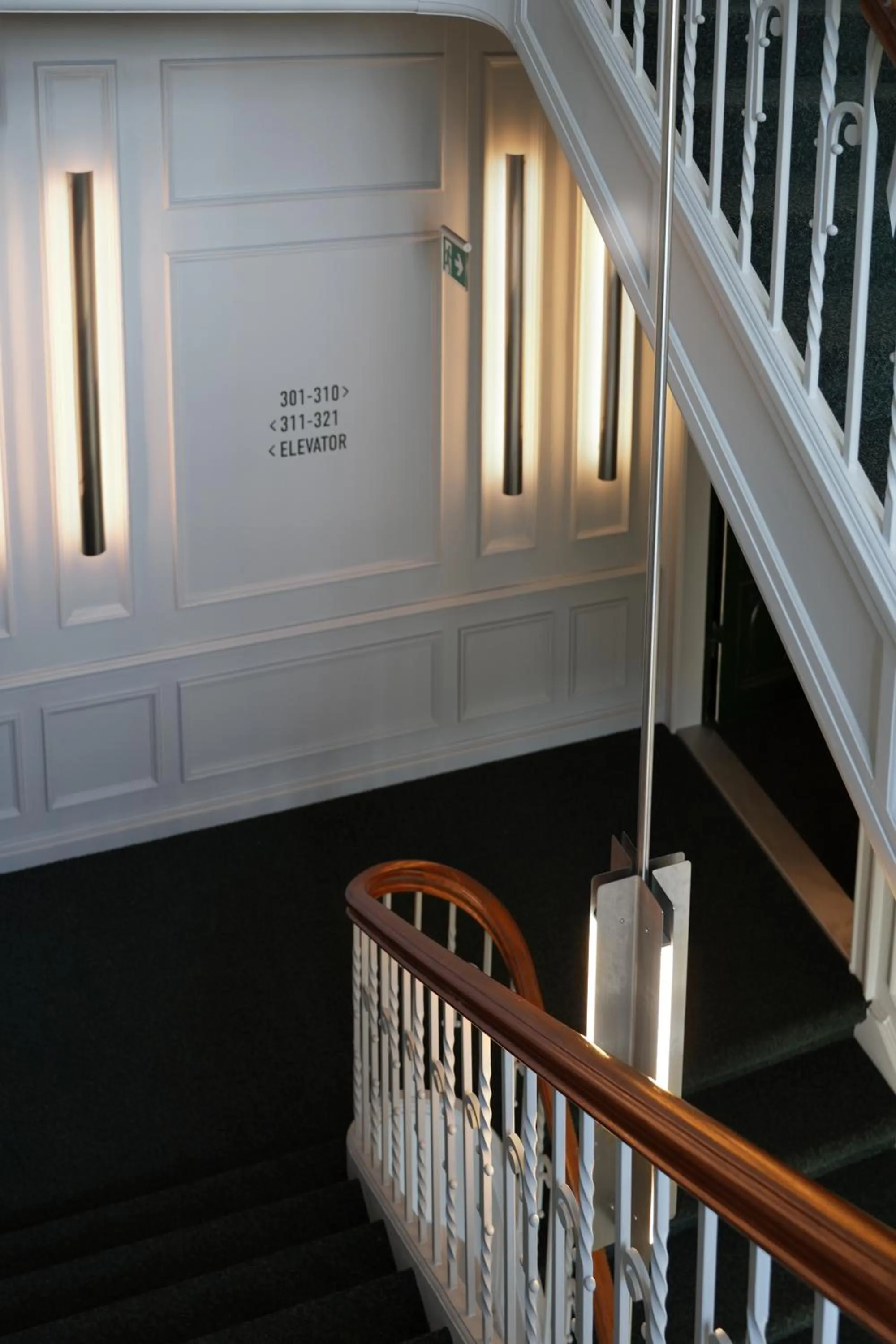 Floor plan in Hotel Hans