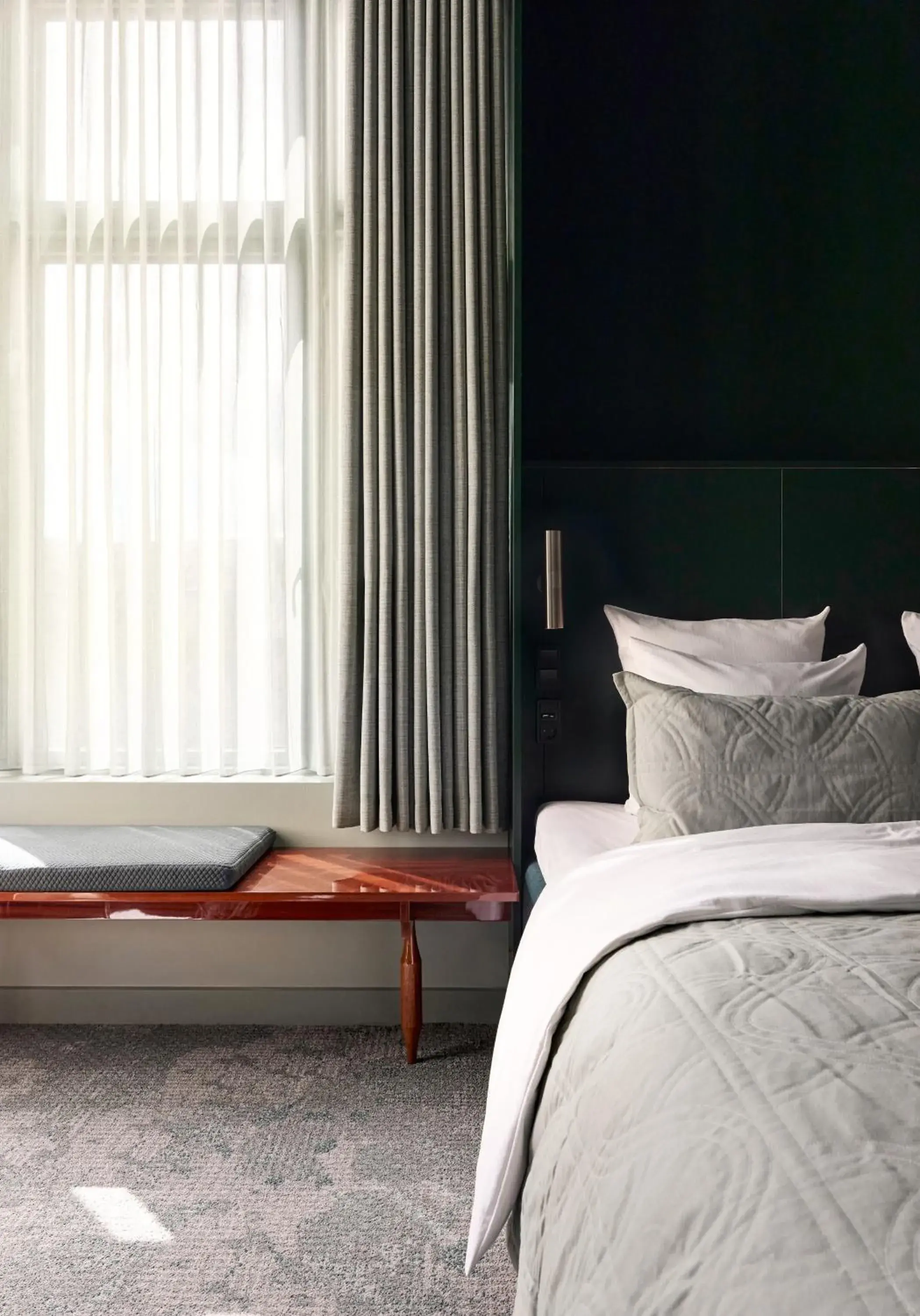 Bed in Hotel Hans Bed in Hotel Hans