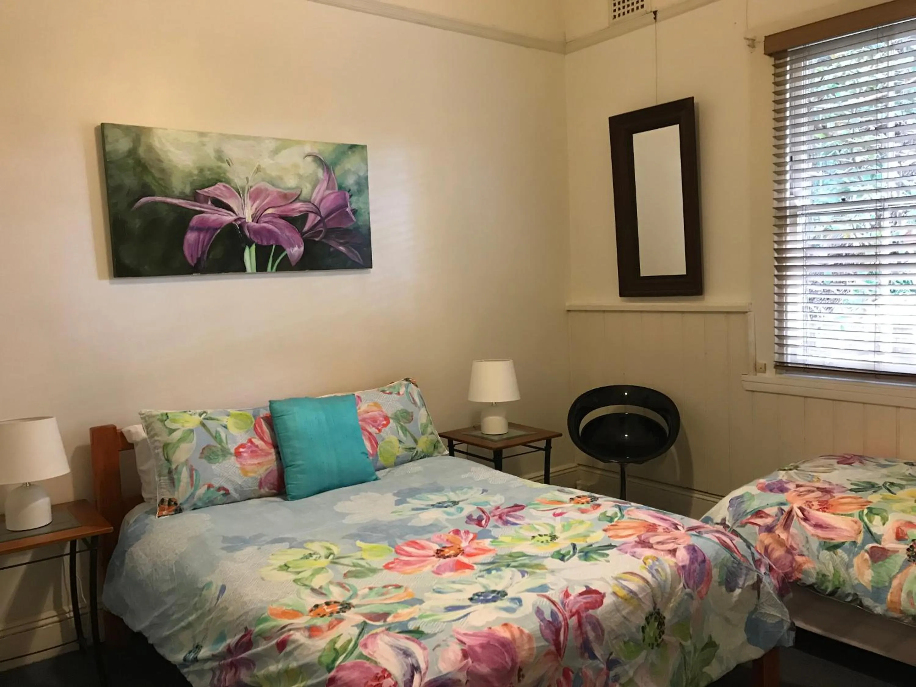 Bed in Flying Fox Backpackers