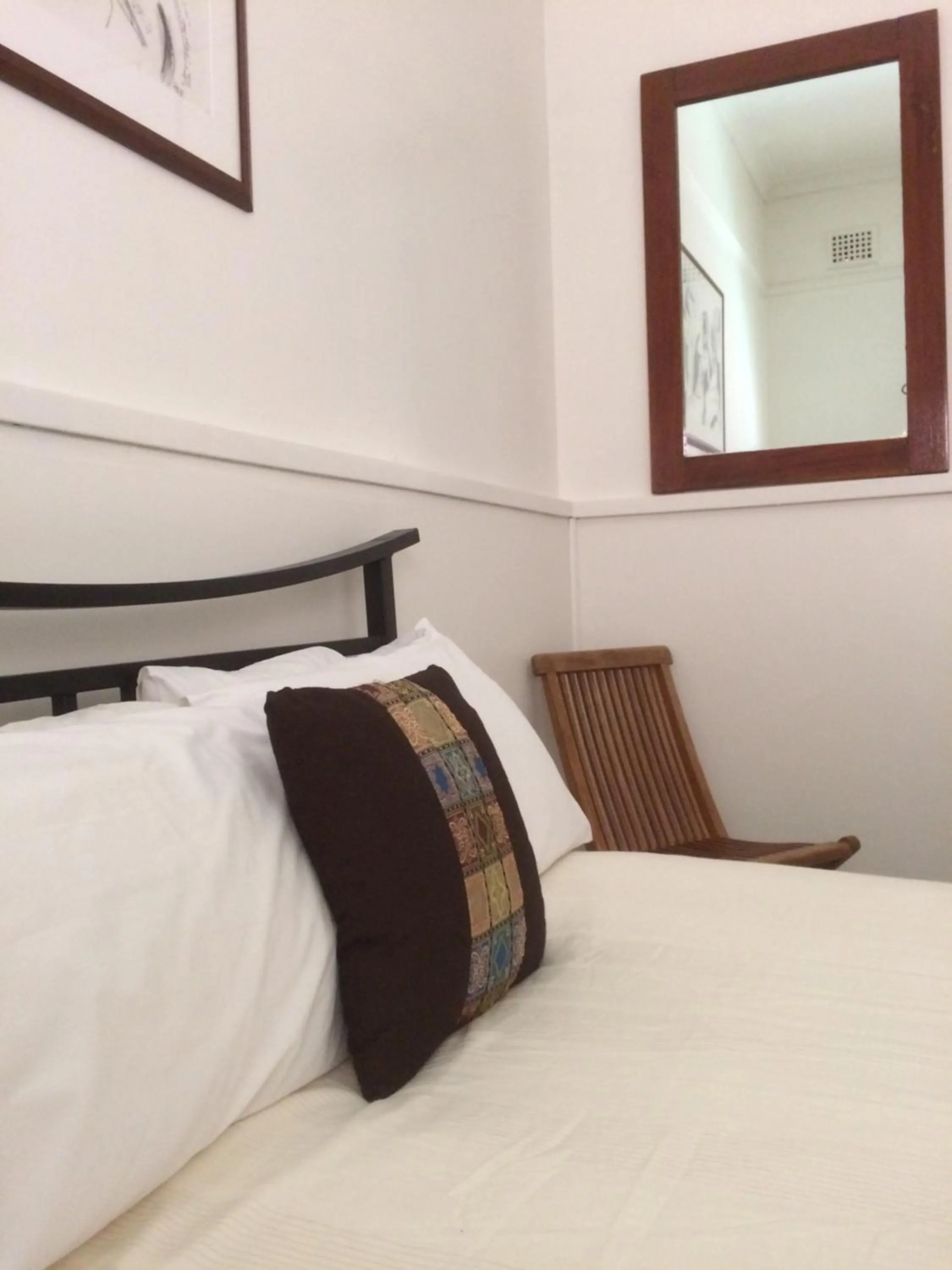 Bed in Flying Fox Backpackers