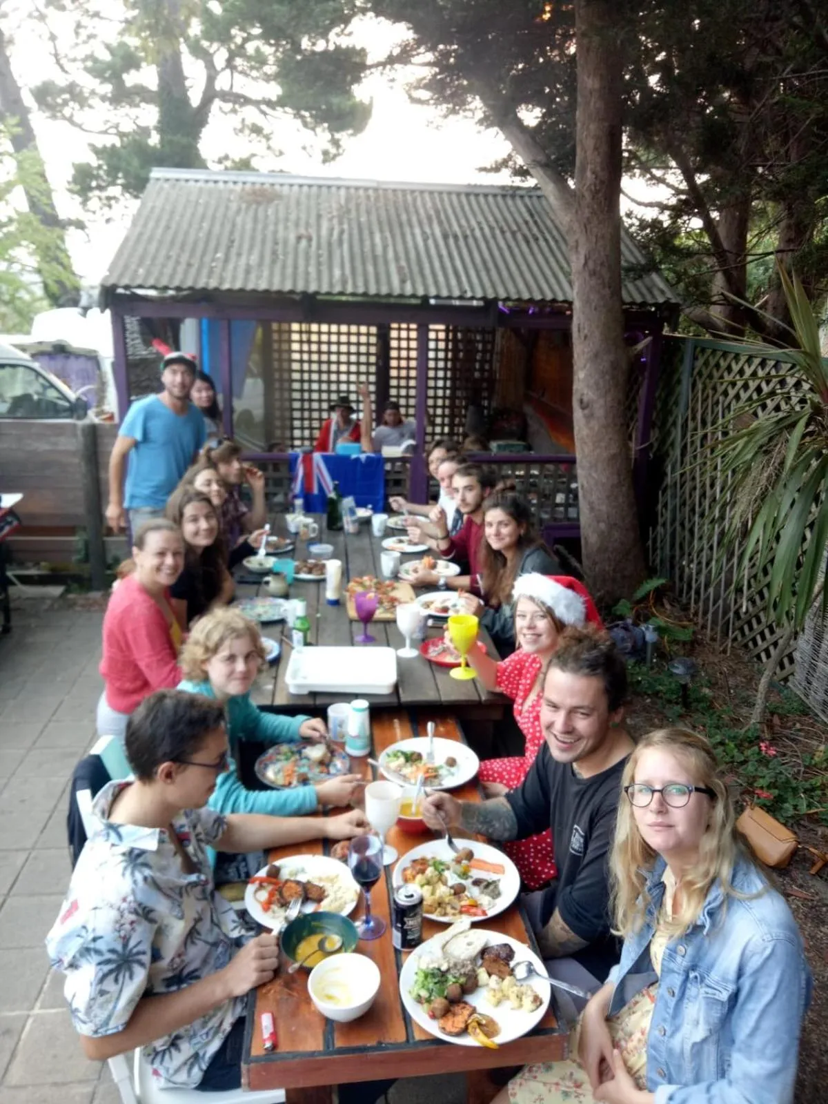 BBQ facilities in Flying Fox Backpackers