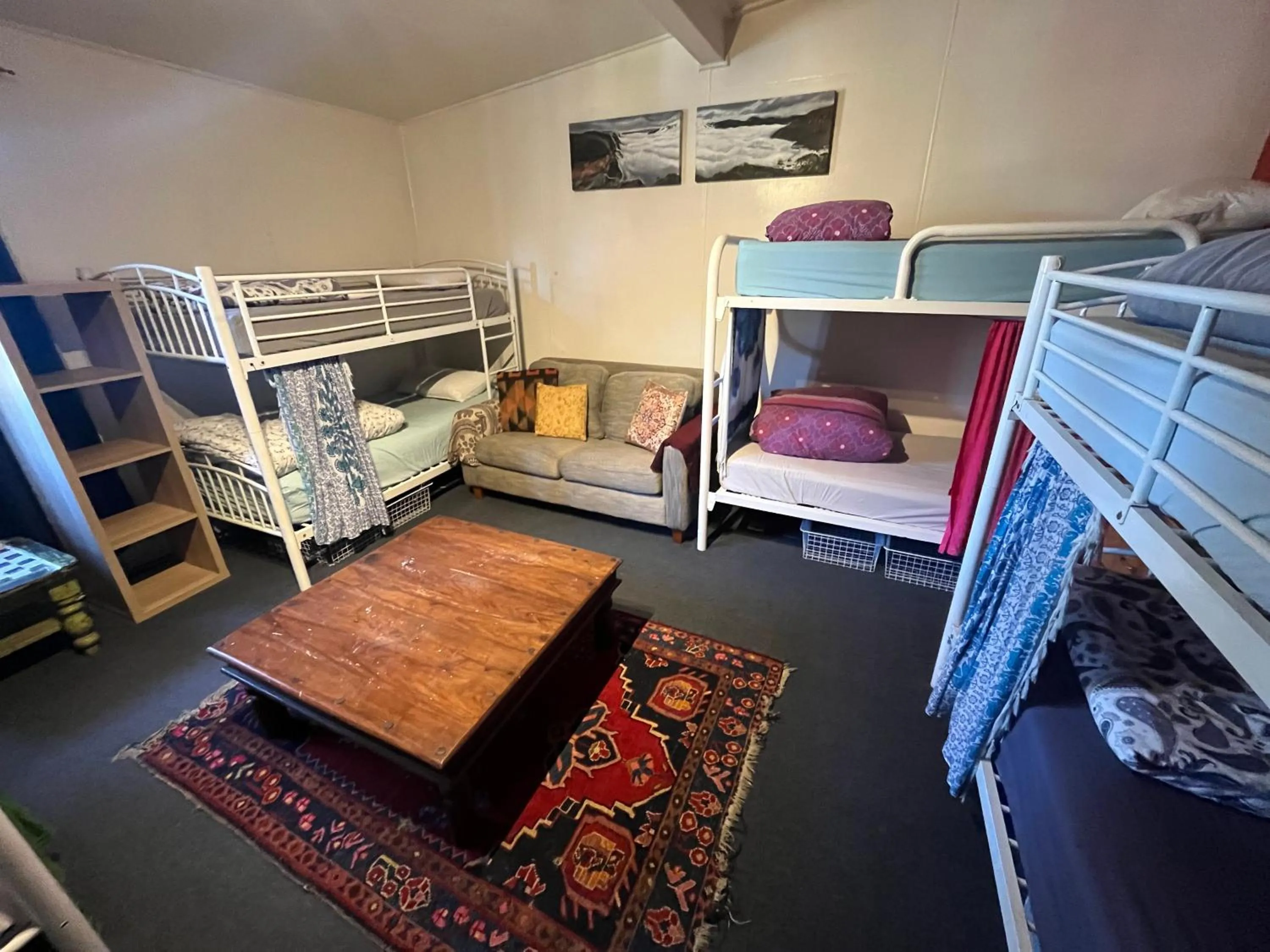 Bed in Flying Fox Backpackers