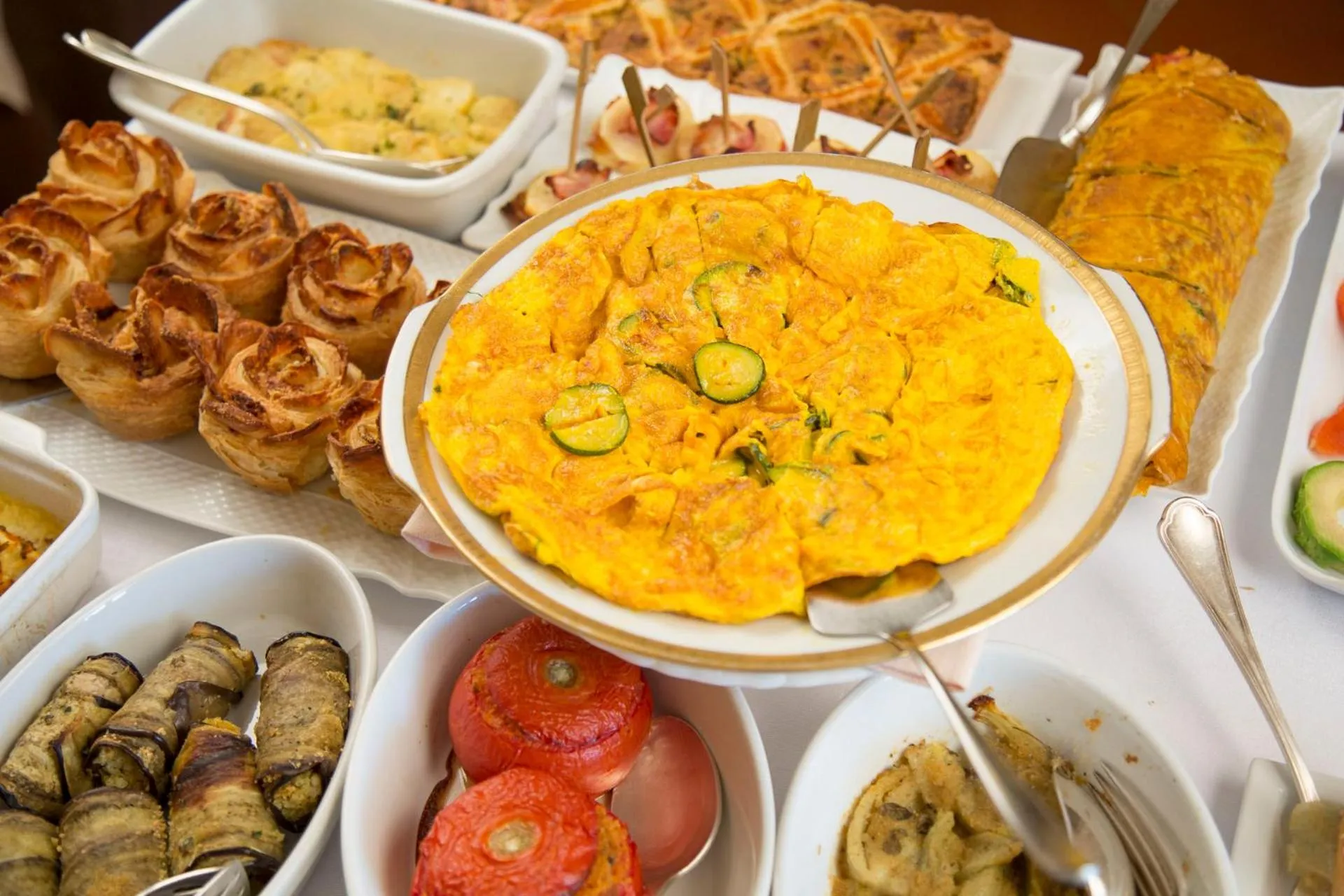 Food and drinks in Hotel Villa Marsili