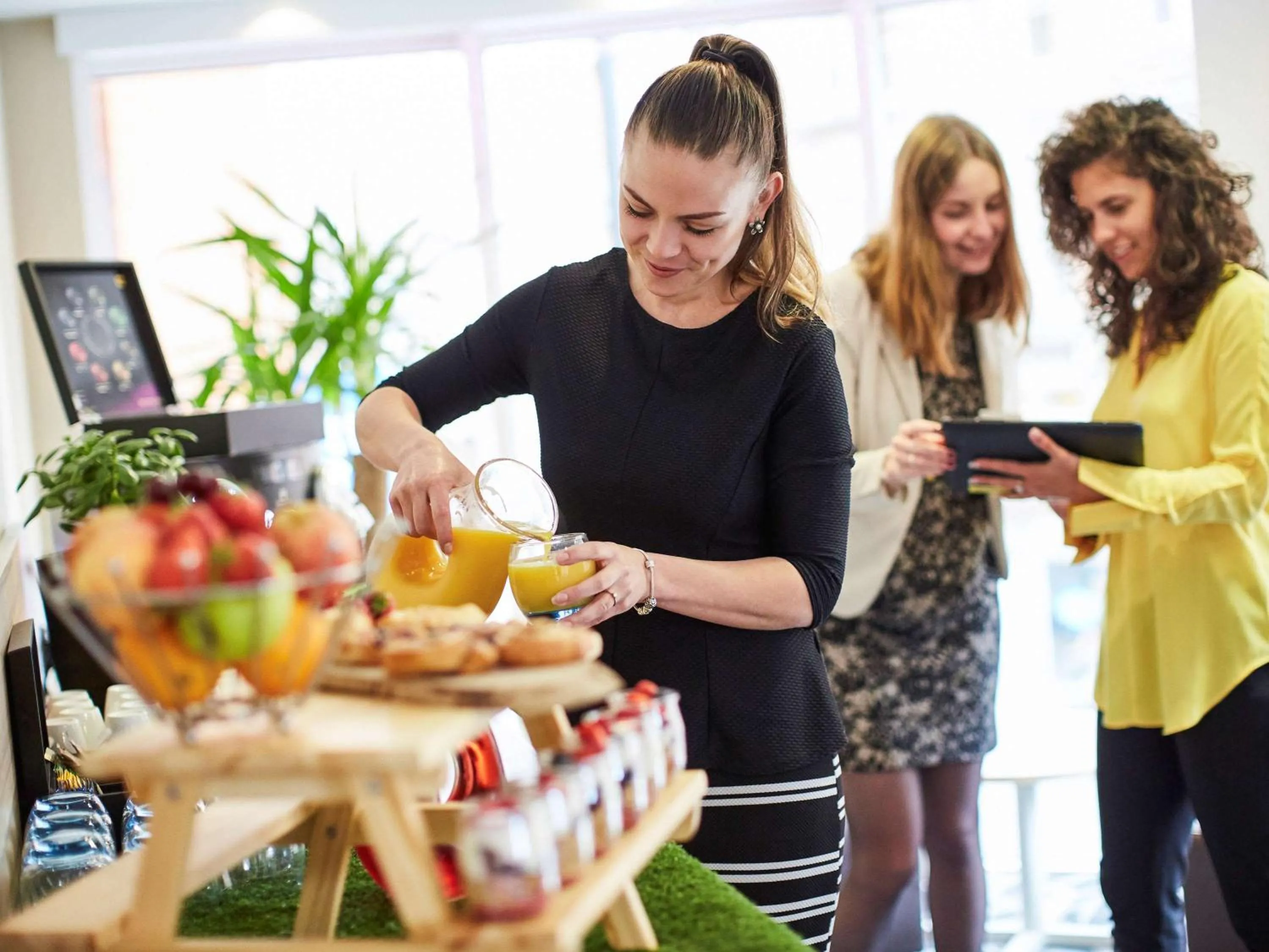 On site in Novotel Manchester Centre