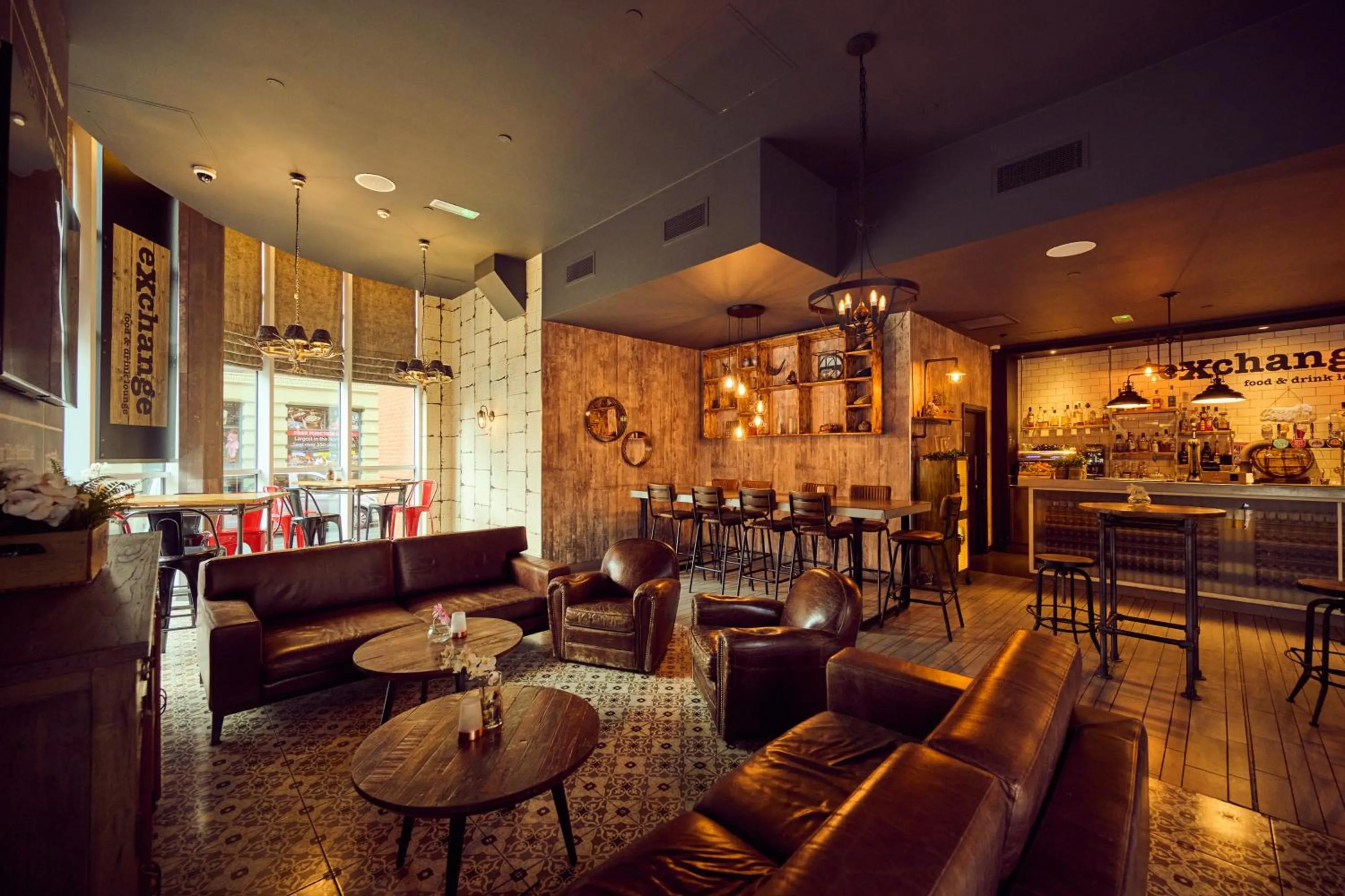 Lounge or bar in a&o Manchester City Centre