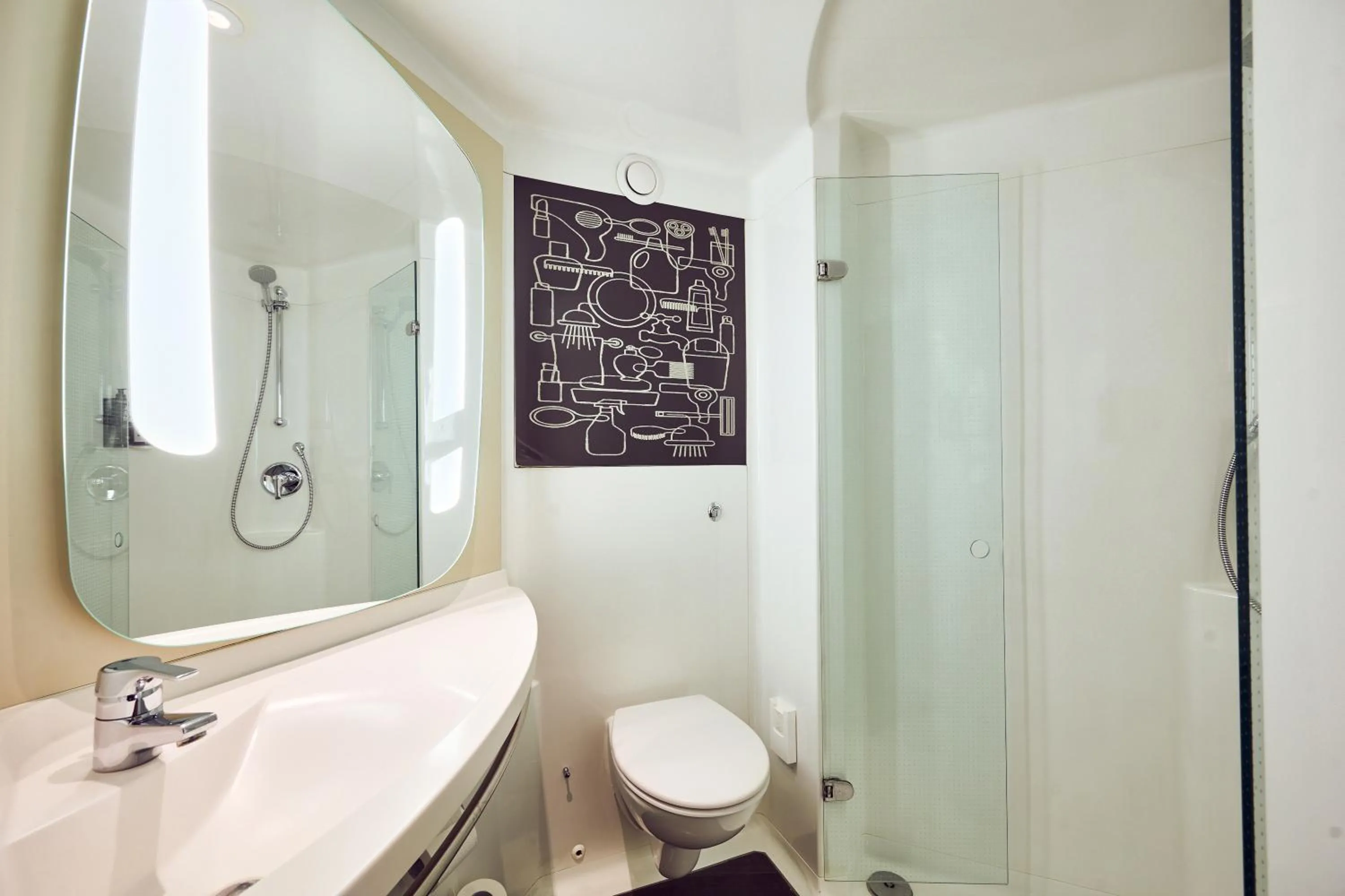 Bathroom in a&o Manchester City Centre