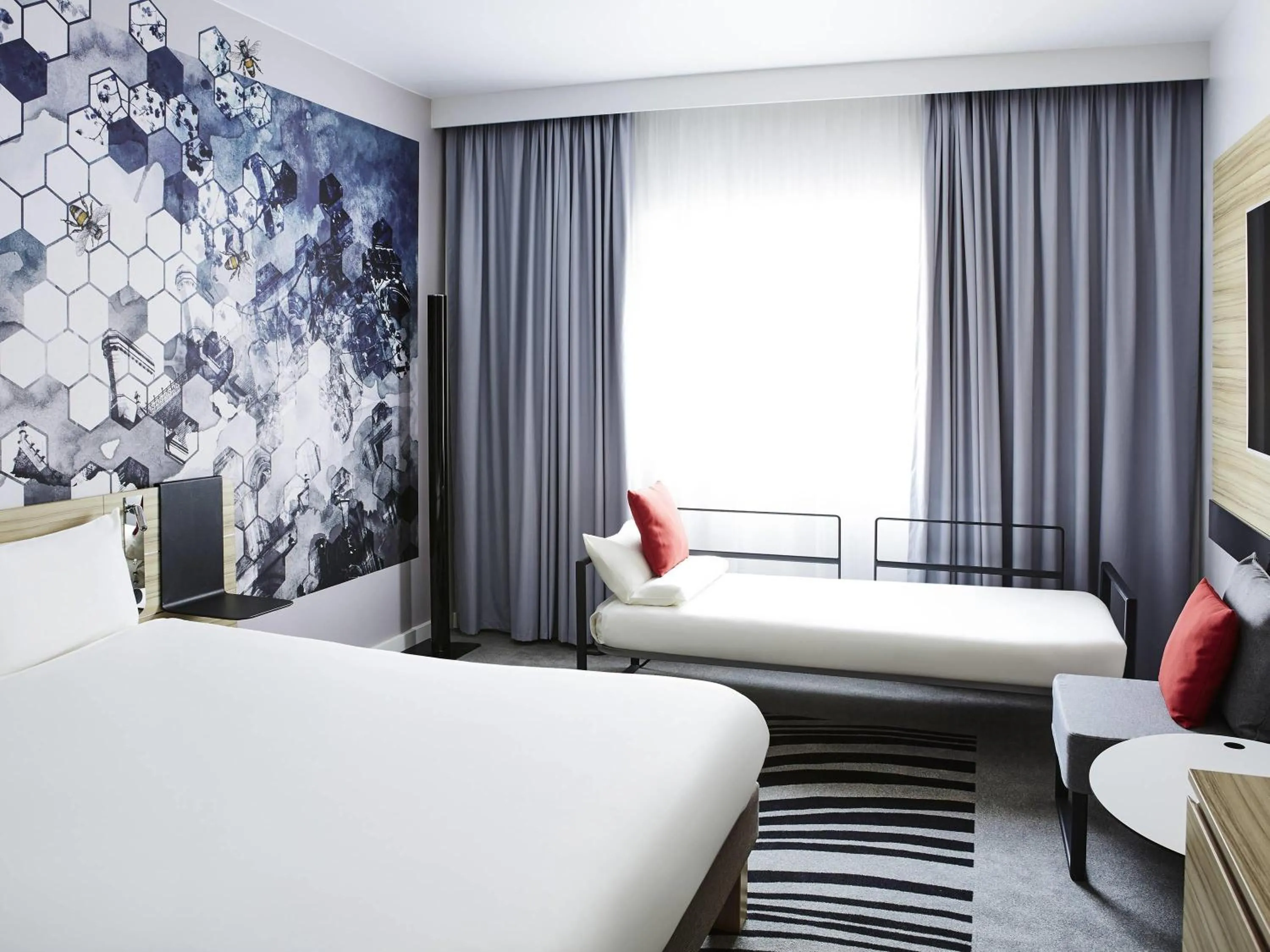 Bedroom in Novotel Manchester Centre