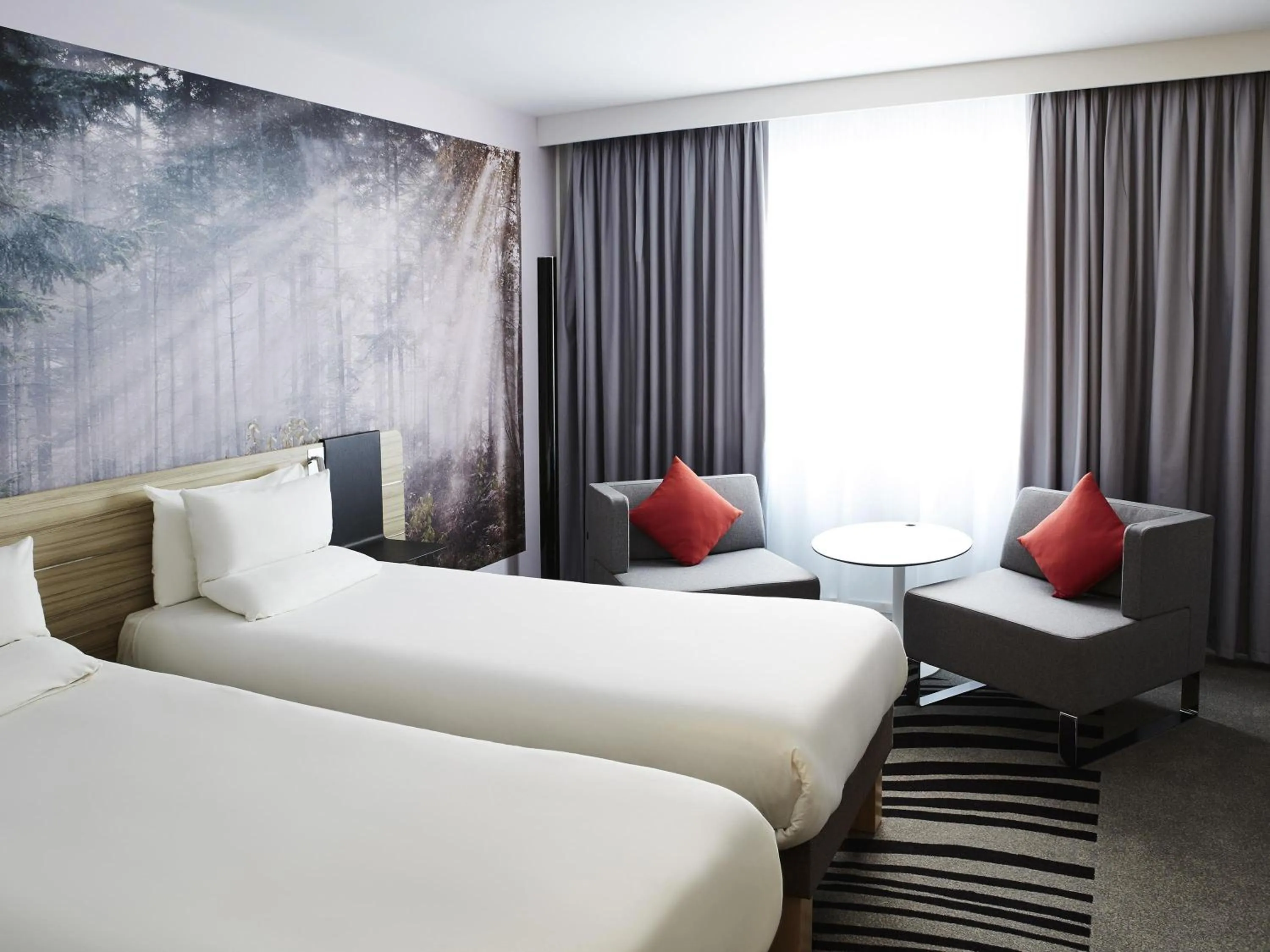 Bedroom in Novotel Manchester Centre