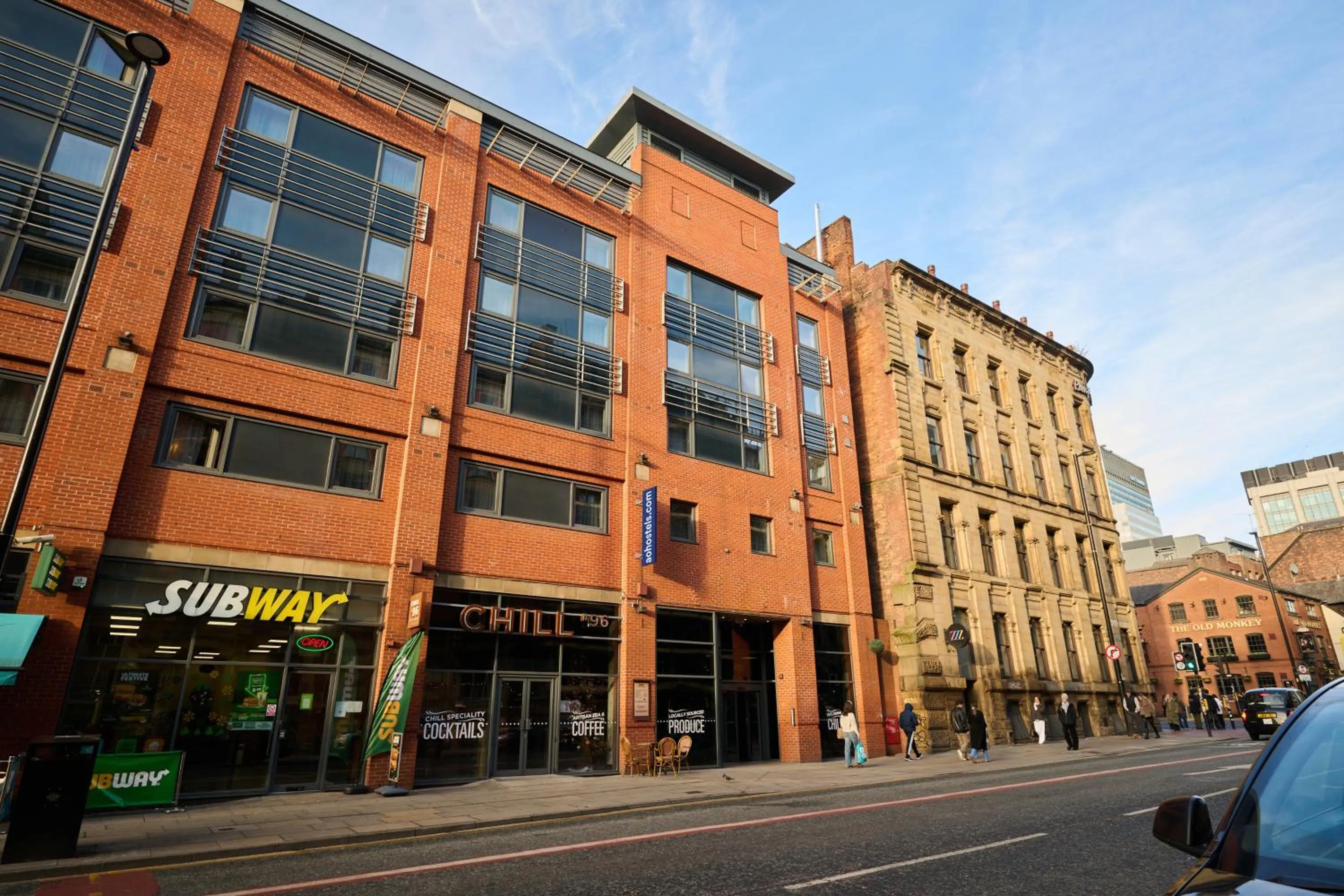 Facade/entrance in a&o Manchester City Centre