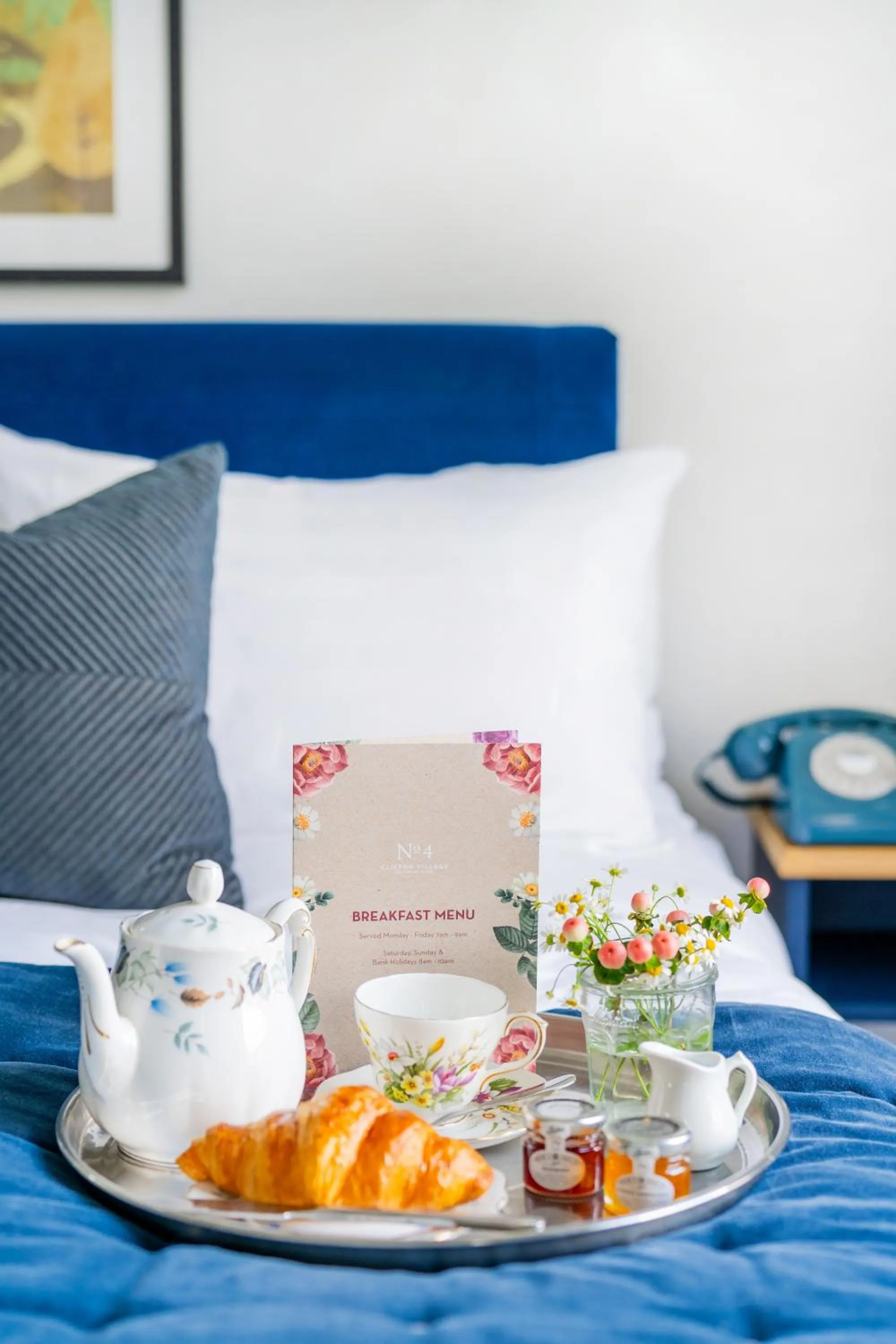 Bed in The Rodney Hotel