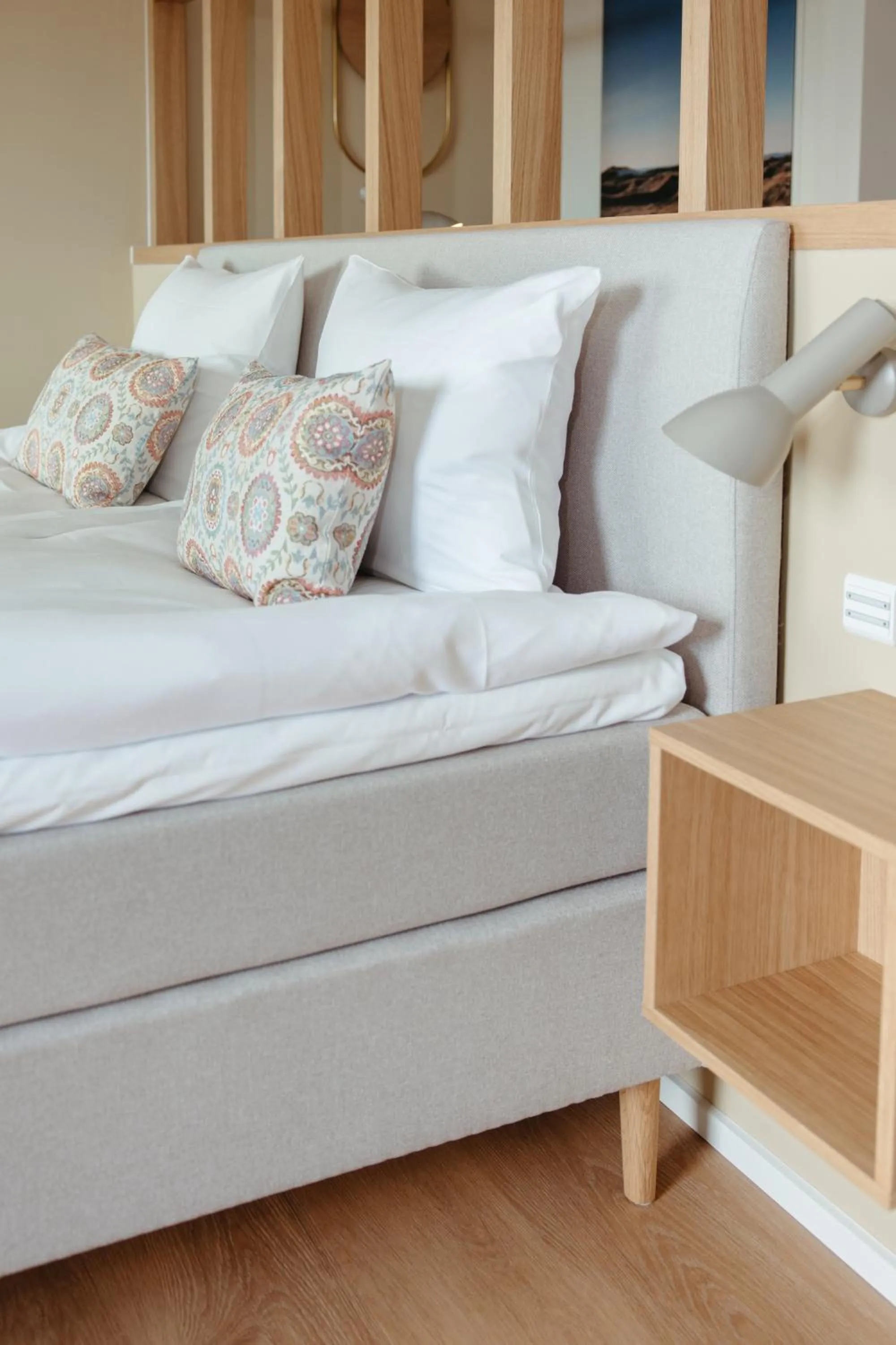 Bed in Color Hotel Skagen