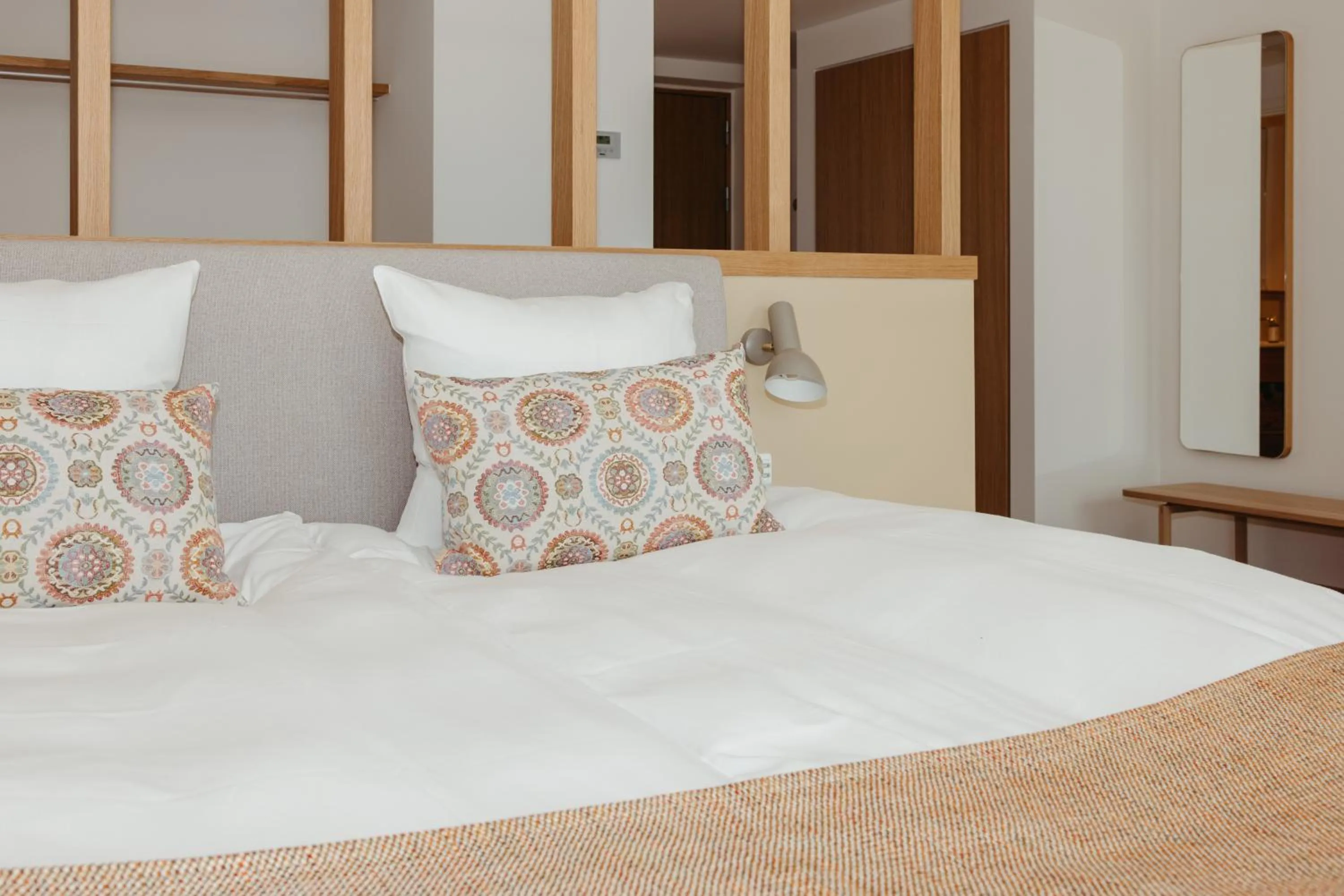 Bed in Color Hotel Skagen