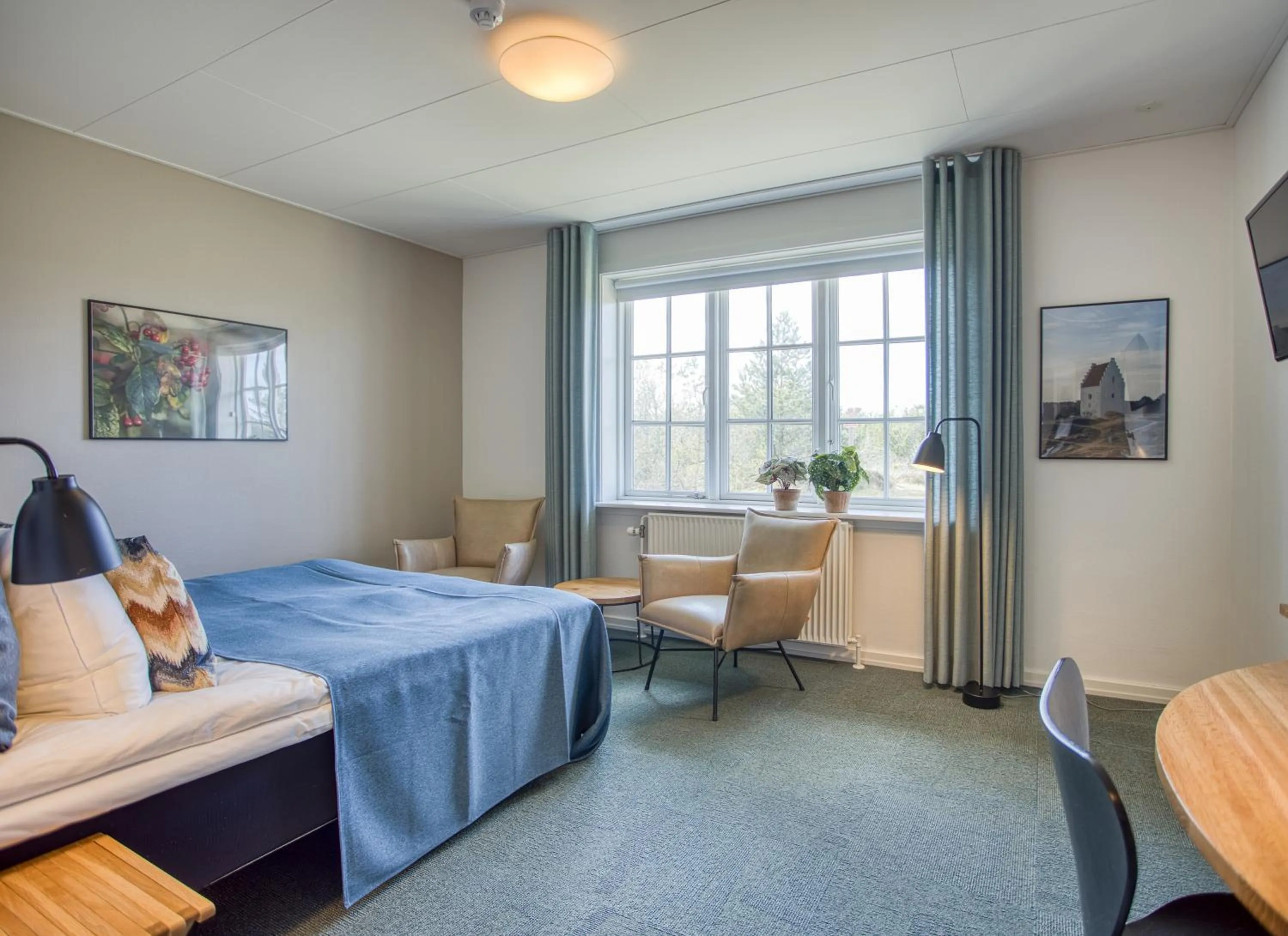 Bed in Color Hotel Skagen