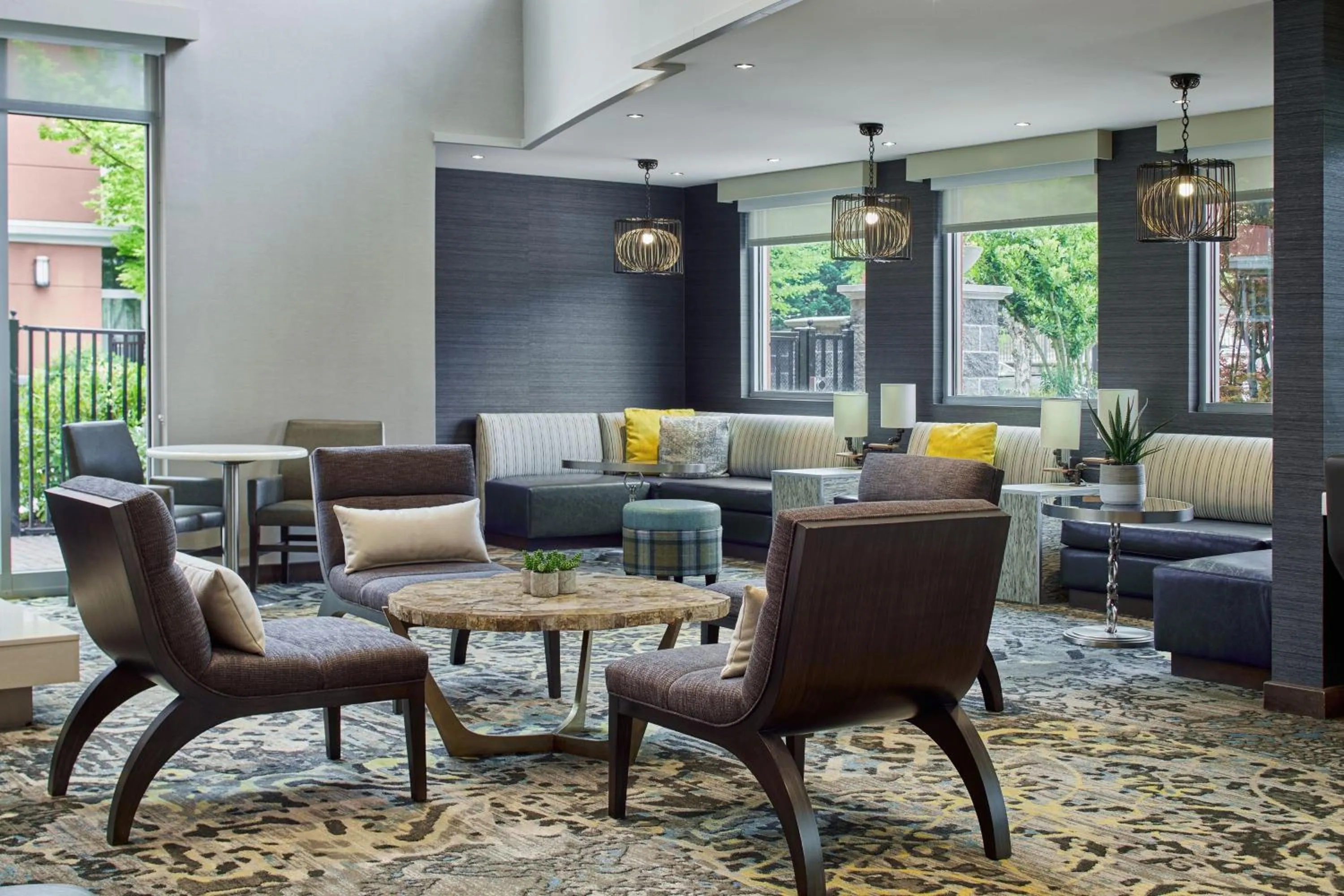 Lobby or reception in Residence Inn Atlanta Perimeter Center Dunwoody