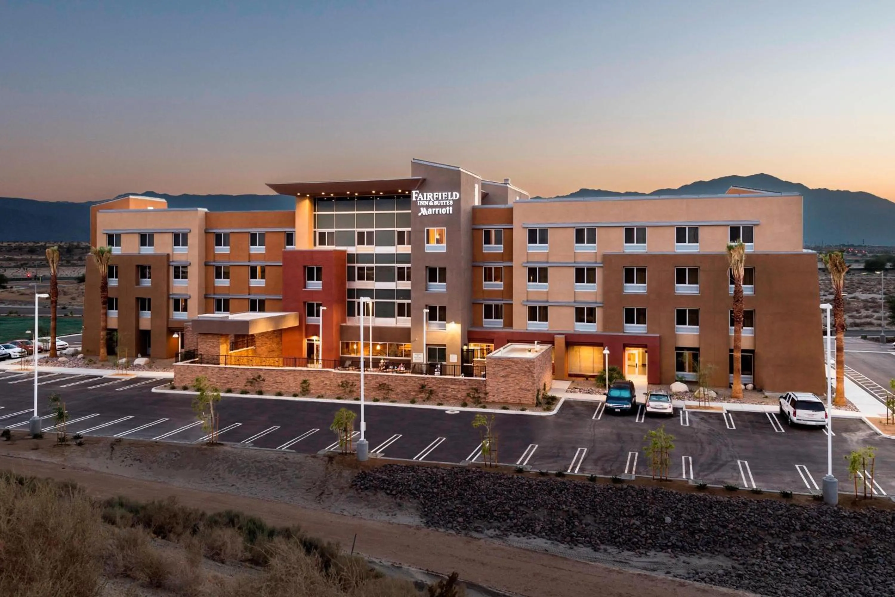 Property building in Fairfield by Marriott Inn & Suites Palm Desert Coachella Valley
