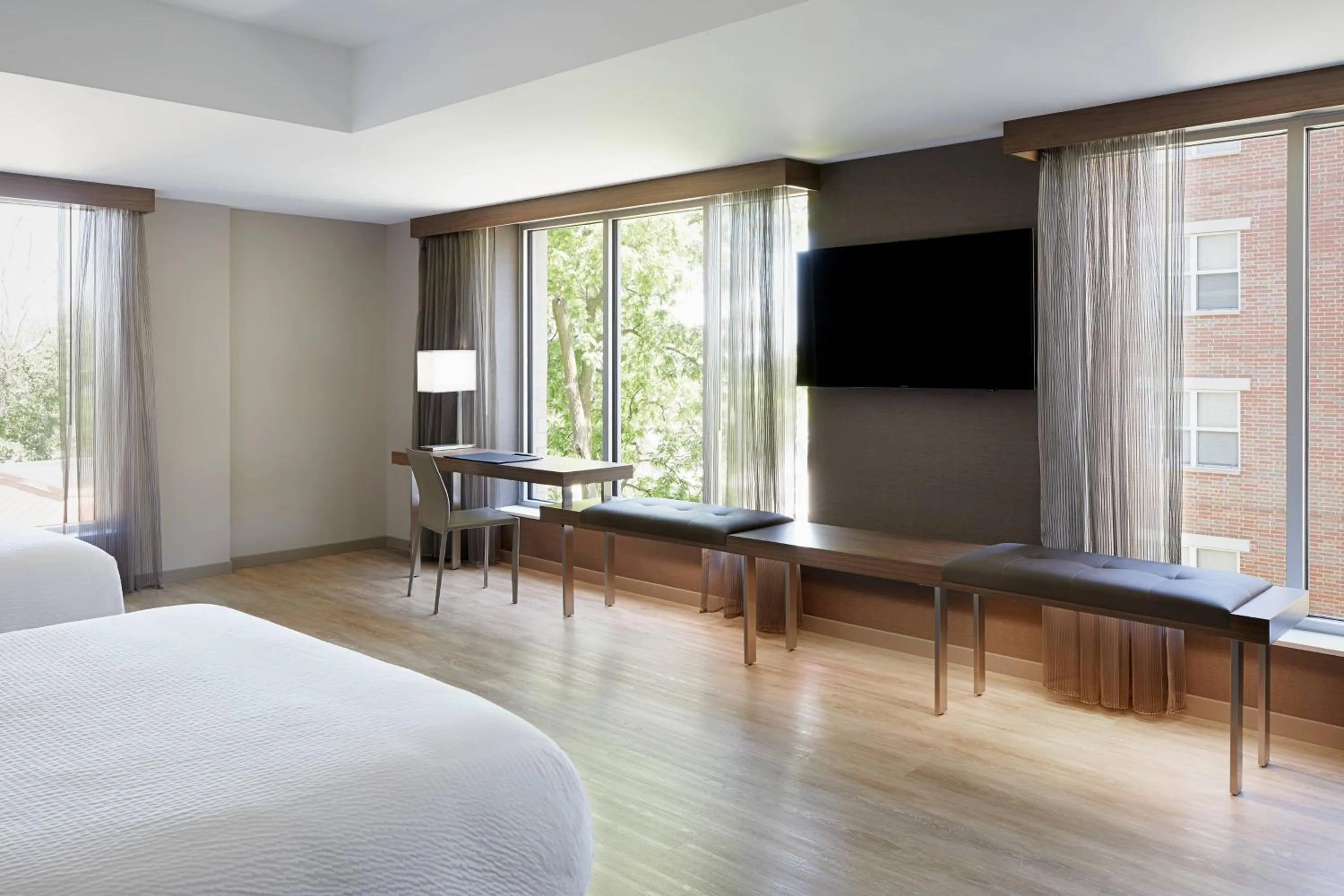 Photo of the whole room, Bed in AC Hotel by Marriott Madison Downtown