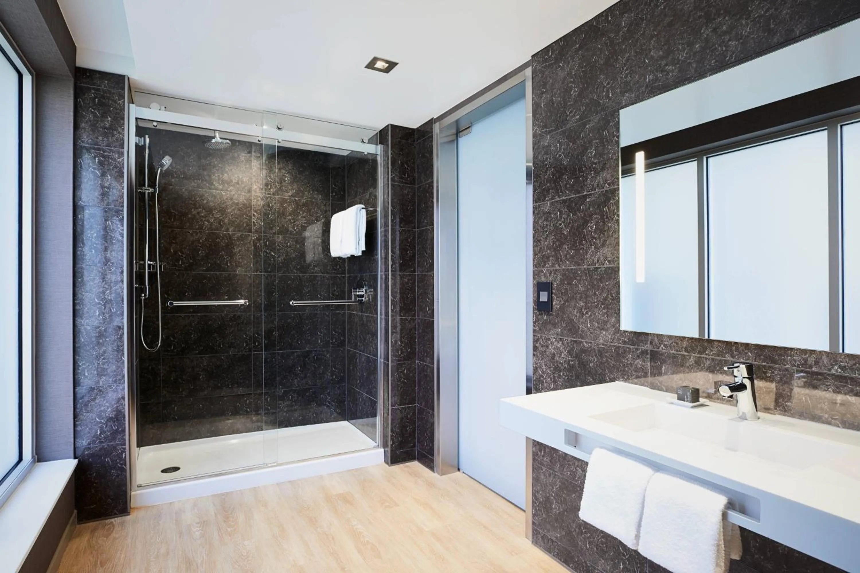 Bathroom in AC Hotel by Marriott Madison Downtown