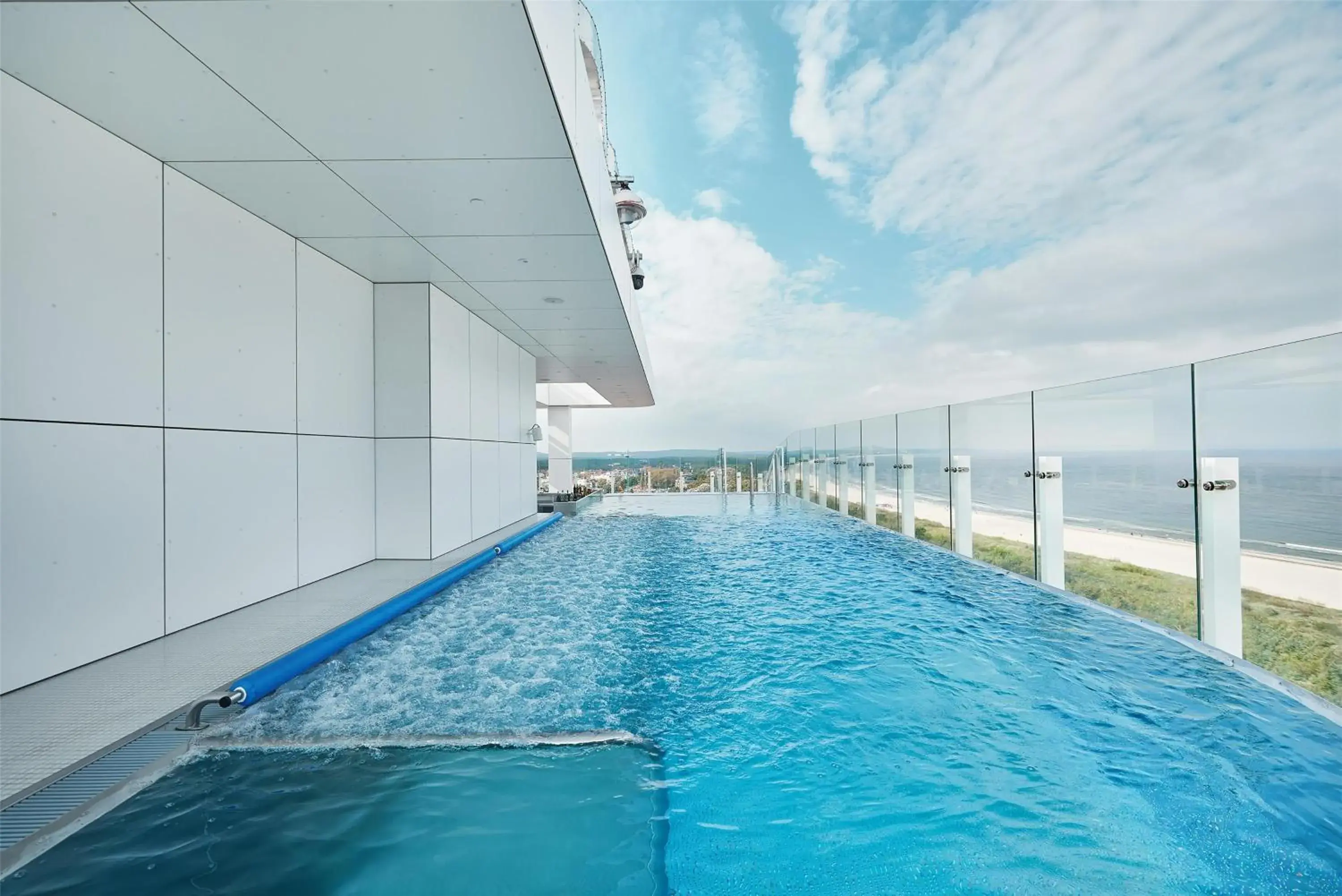 Pool view in Radisson Blu Resort Swinoujscie Pool view in Radisson Blu Resort Swinoujscie