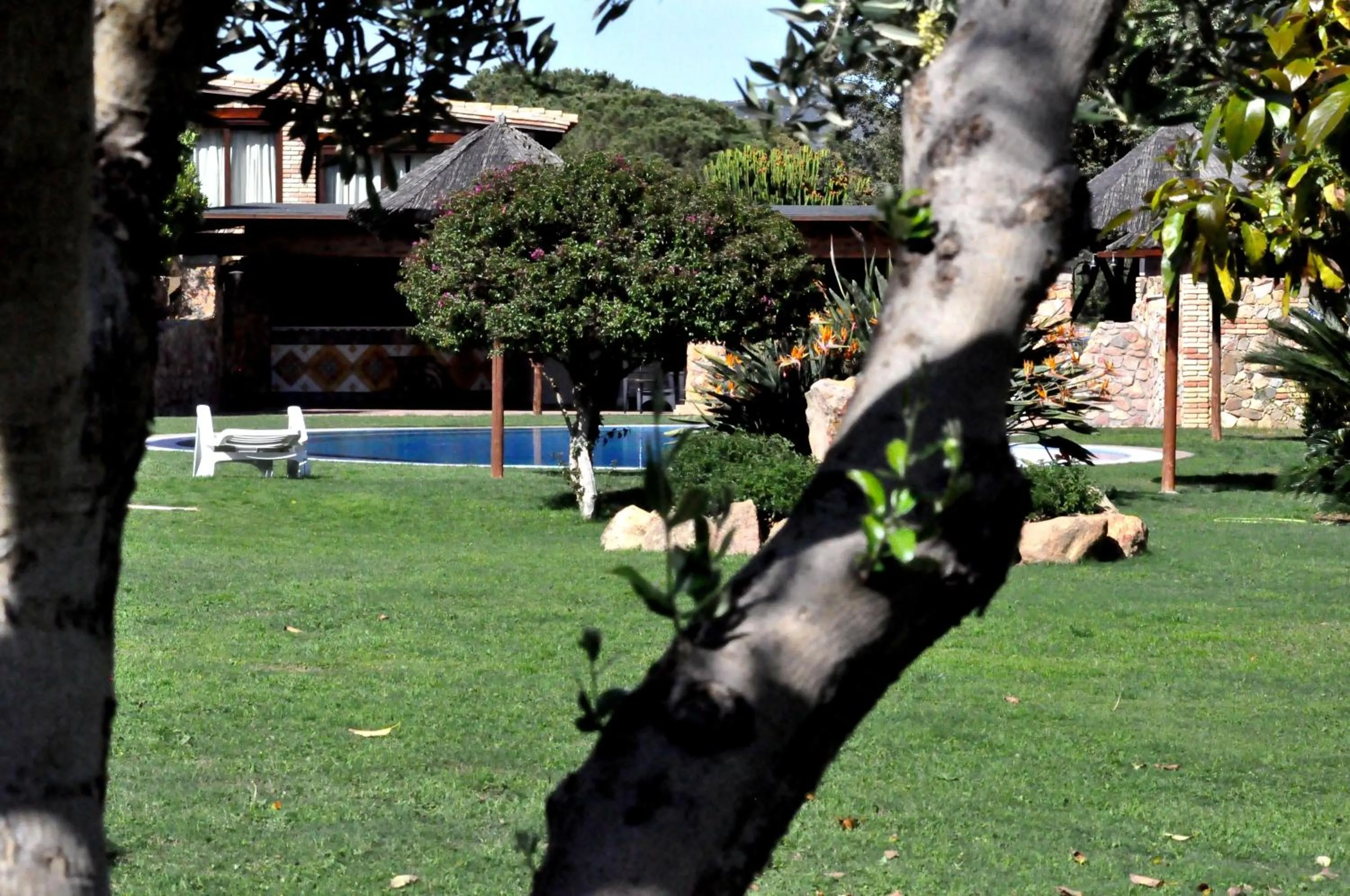Garden in Hotel Su Giganti