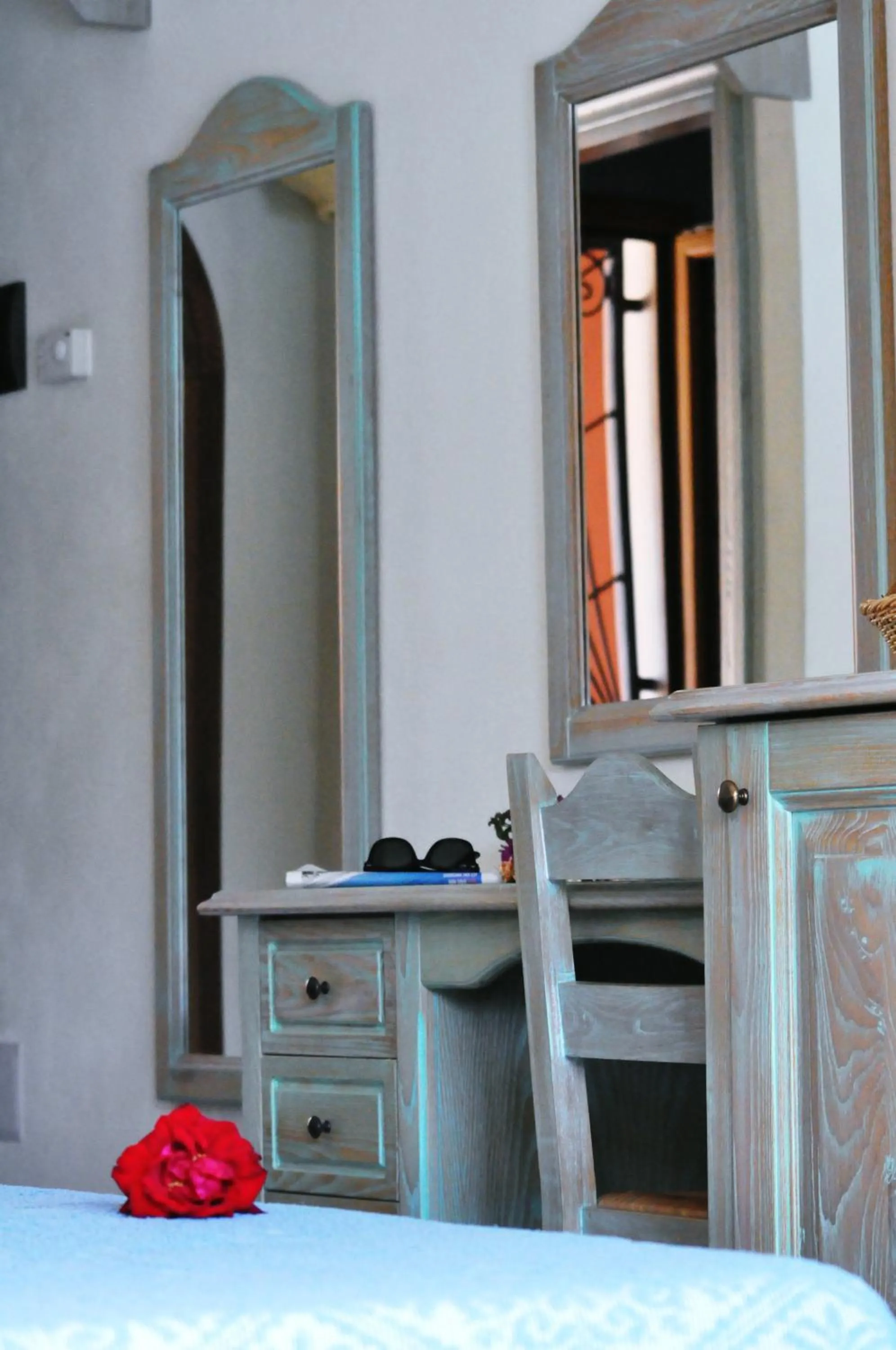 Bed in Hotel Su Giganti