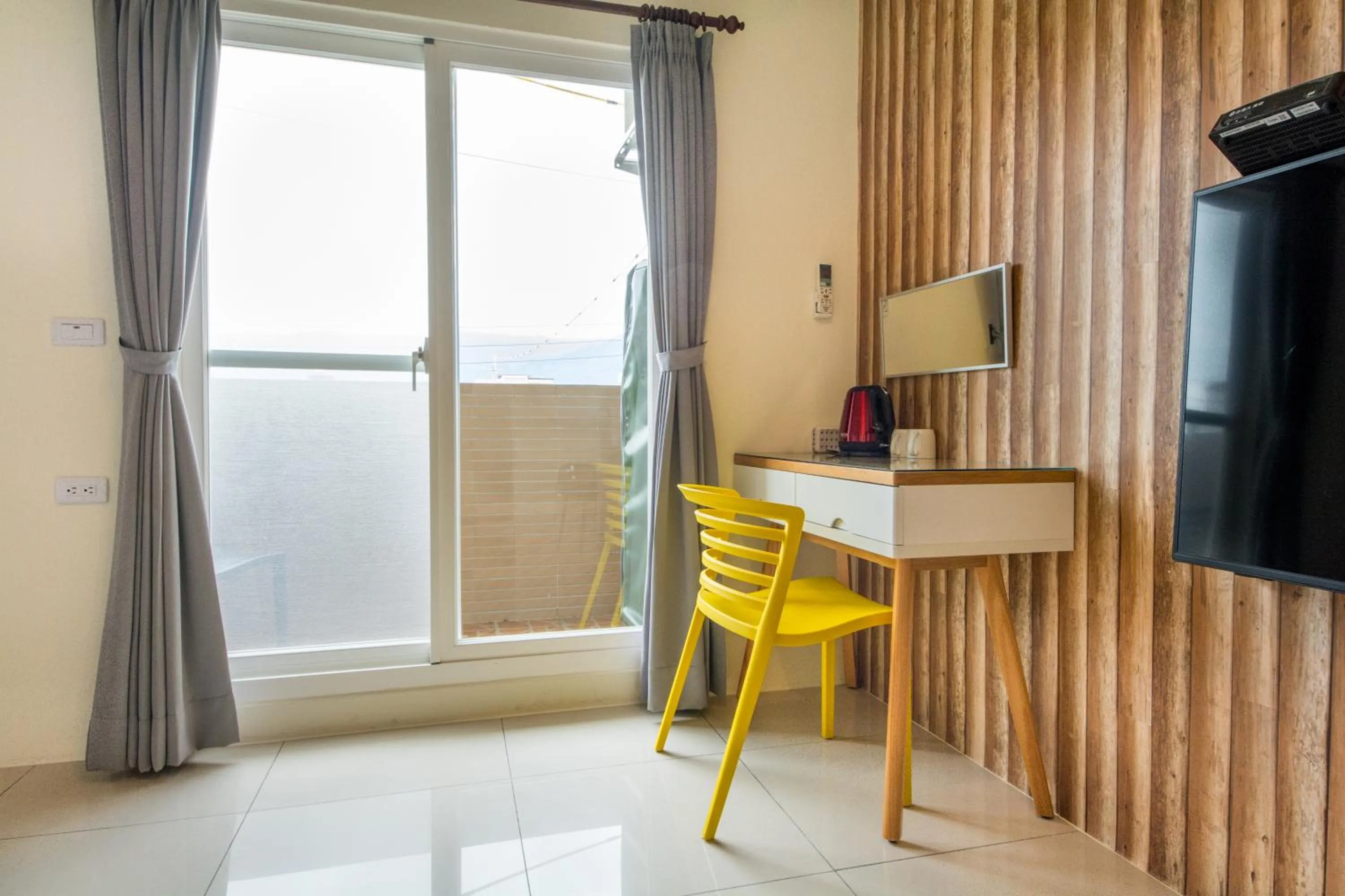 Seating area in Tony's house