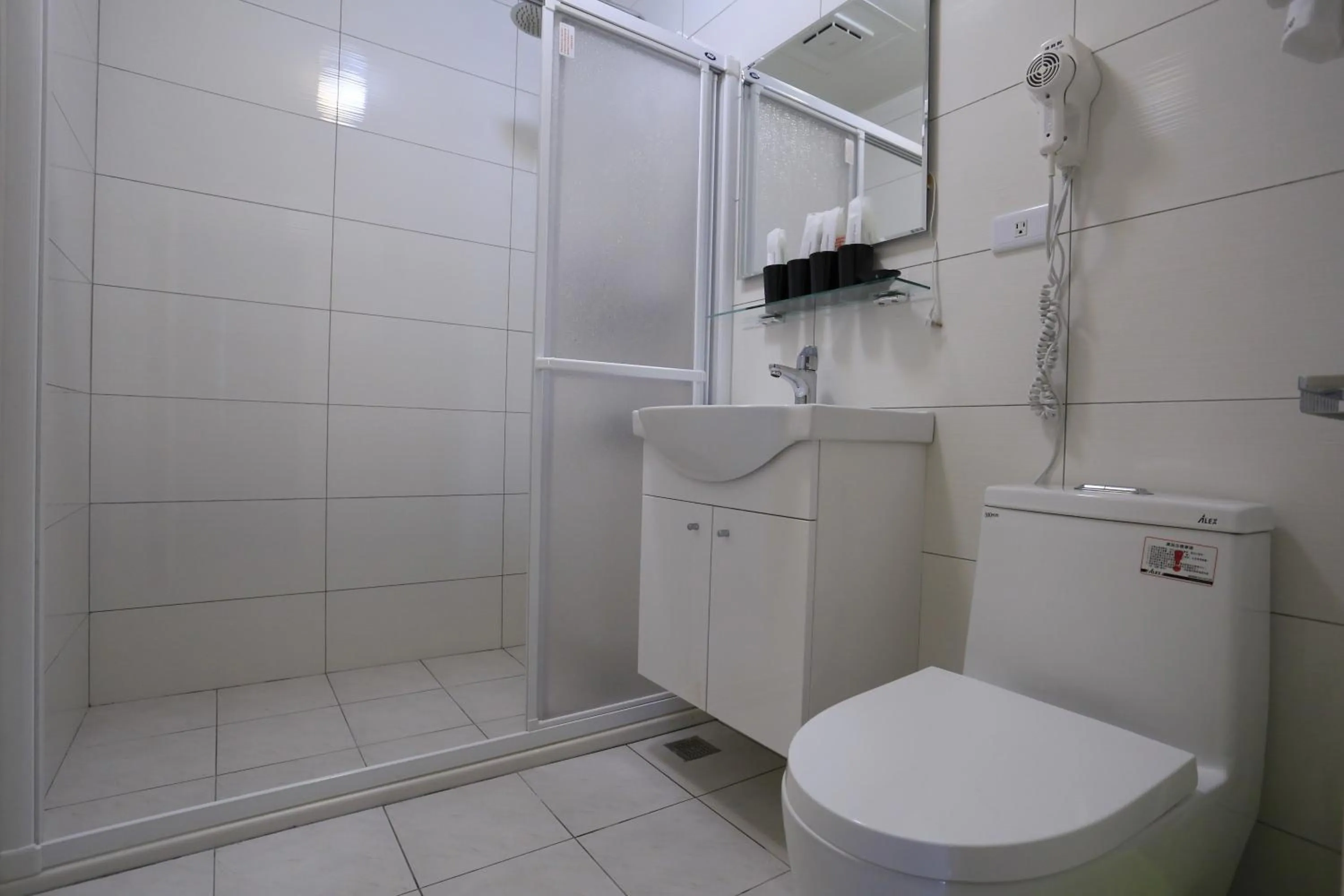 Shower in Tony's house