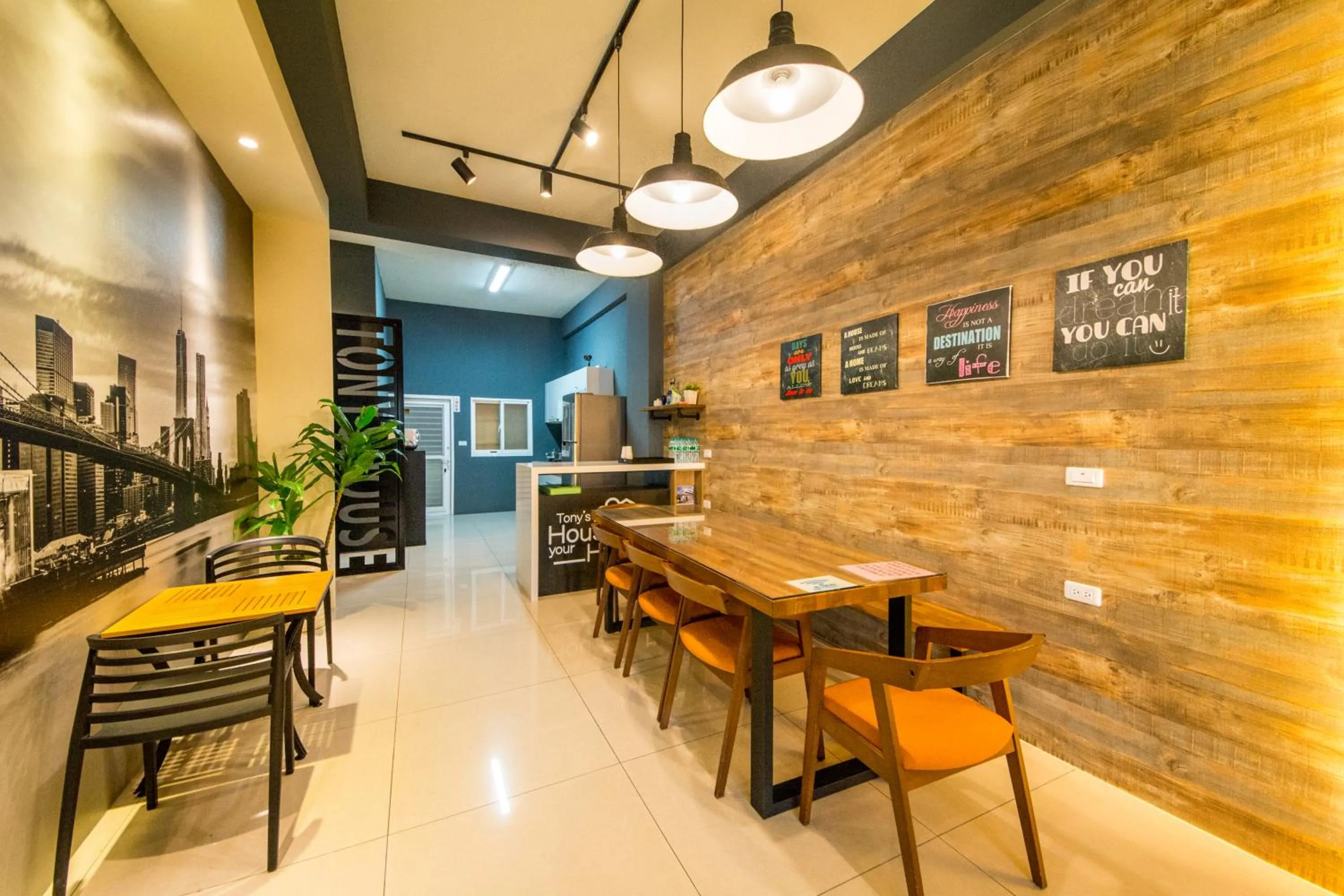 Lobby or reception in Tony's house