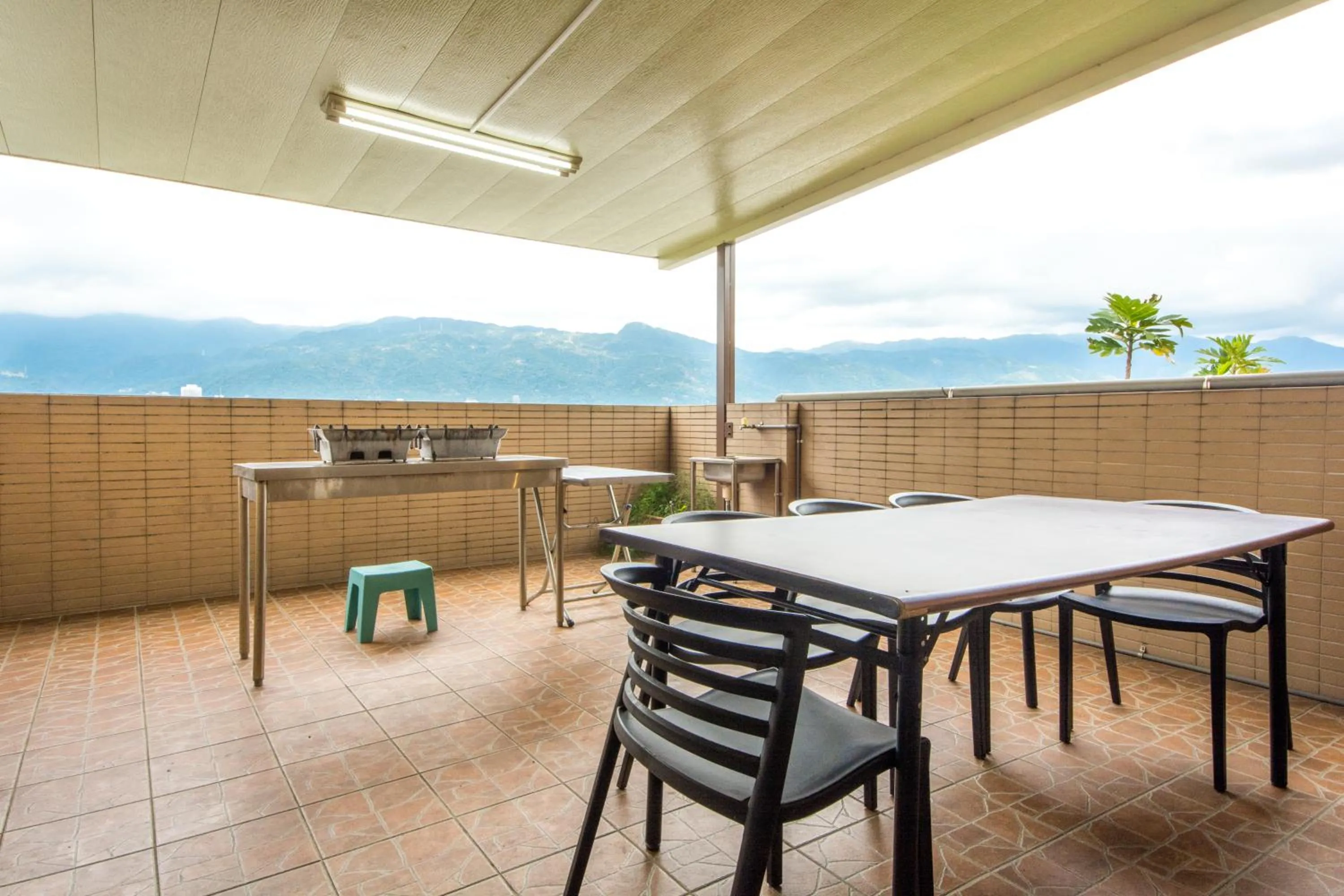 BBQ facilities in Tony's house