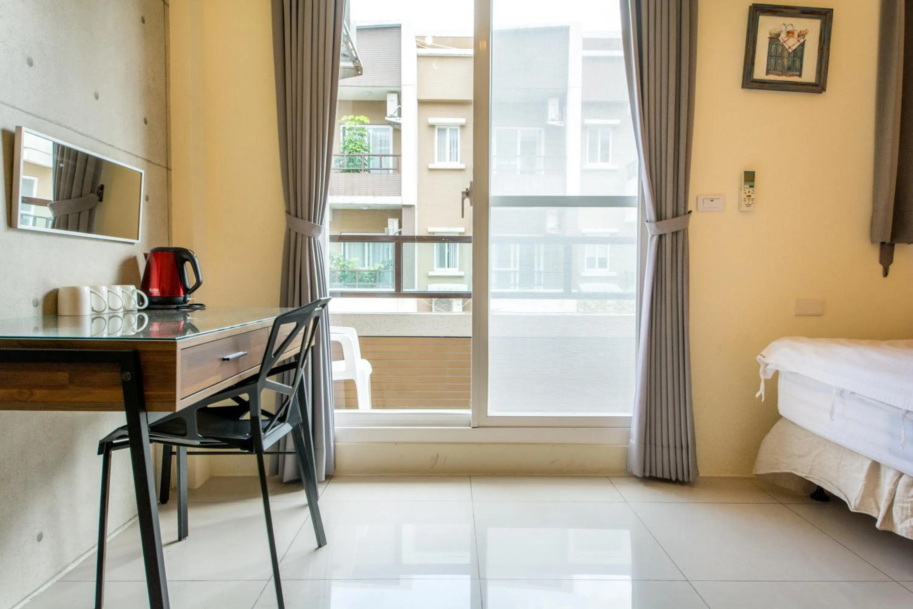 Balcony/Terrace, Bed in Tony's house