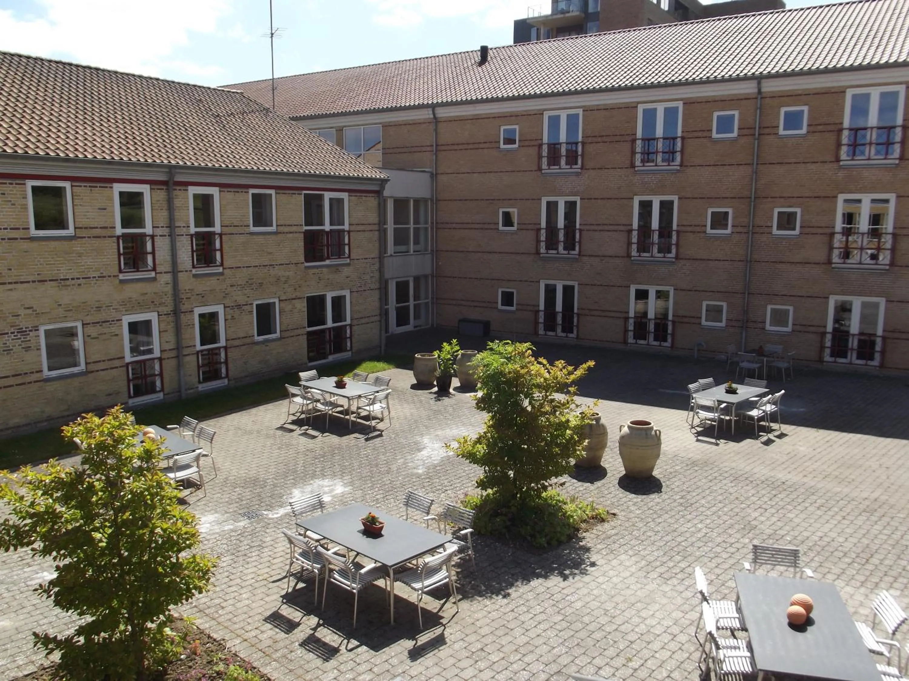 Garden in Montra Odder Parkhotel