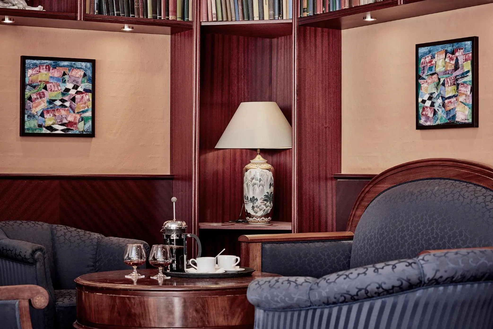 Communal lounge/ TV room in Montra Odder Parkhotel