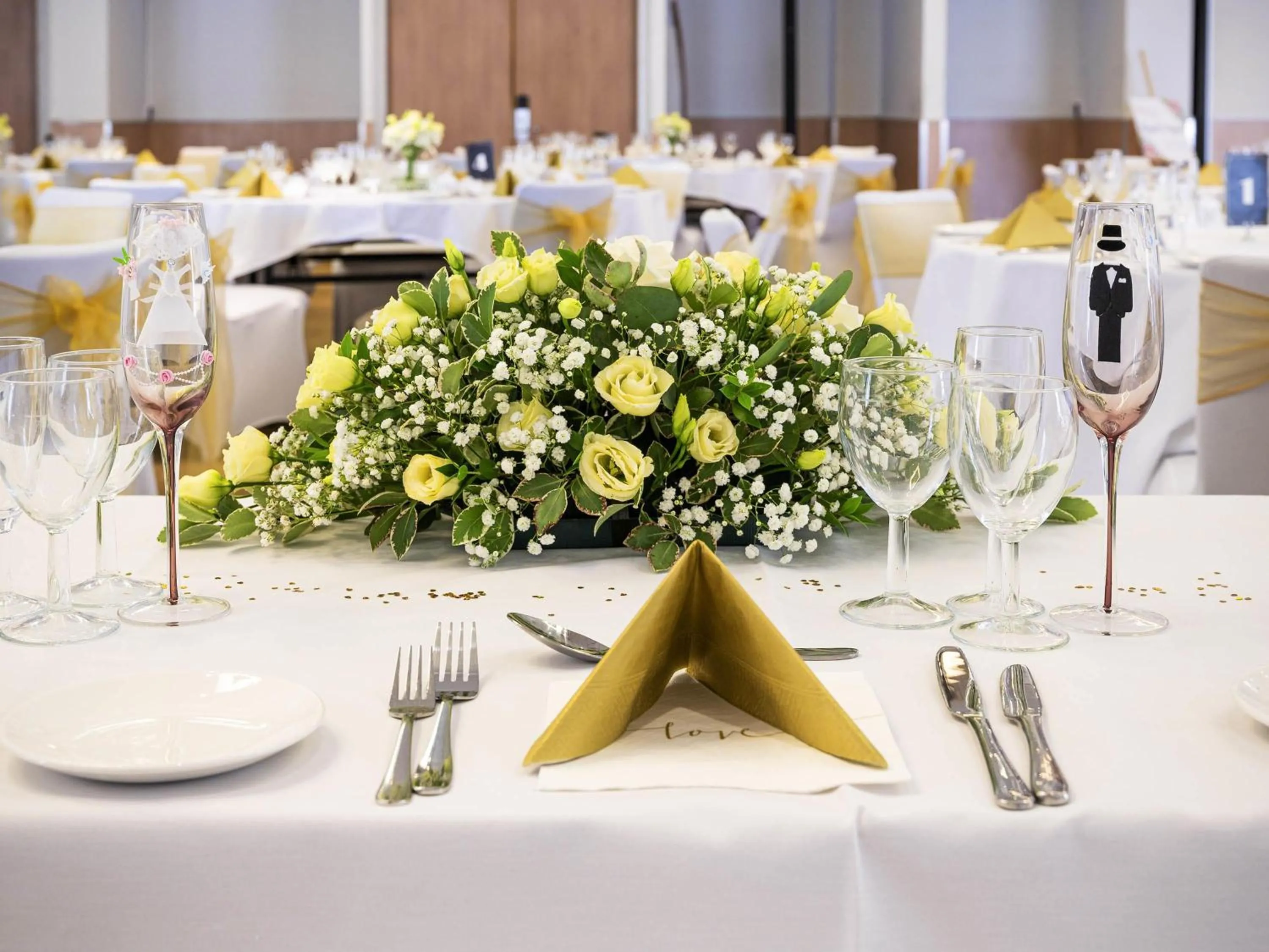 wedding in Novotel Southampton