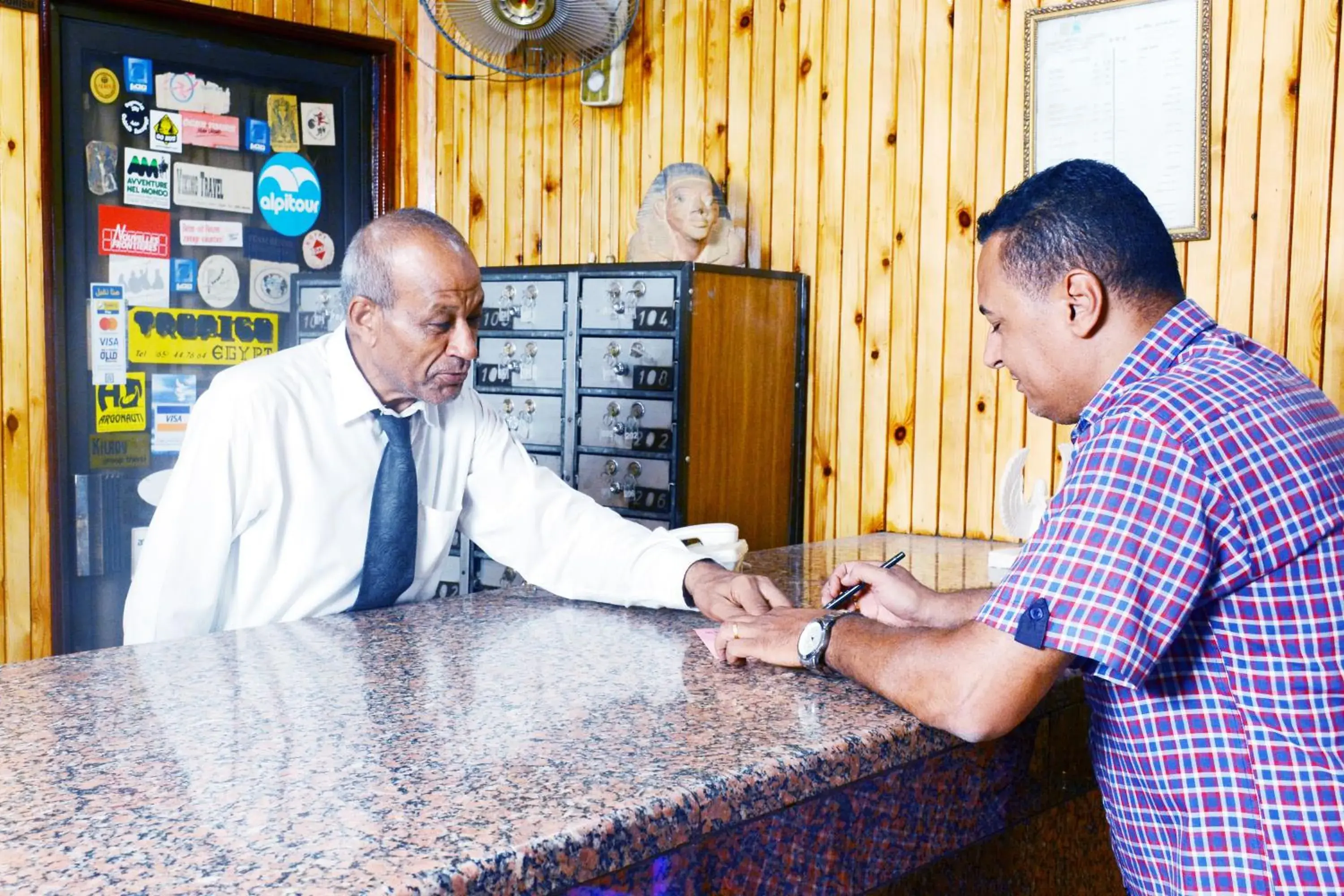Property building in Shady Hotel Luxor Property building in Shady Hotel Luxor
