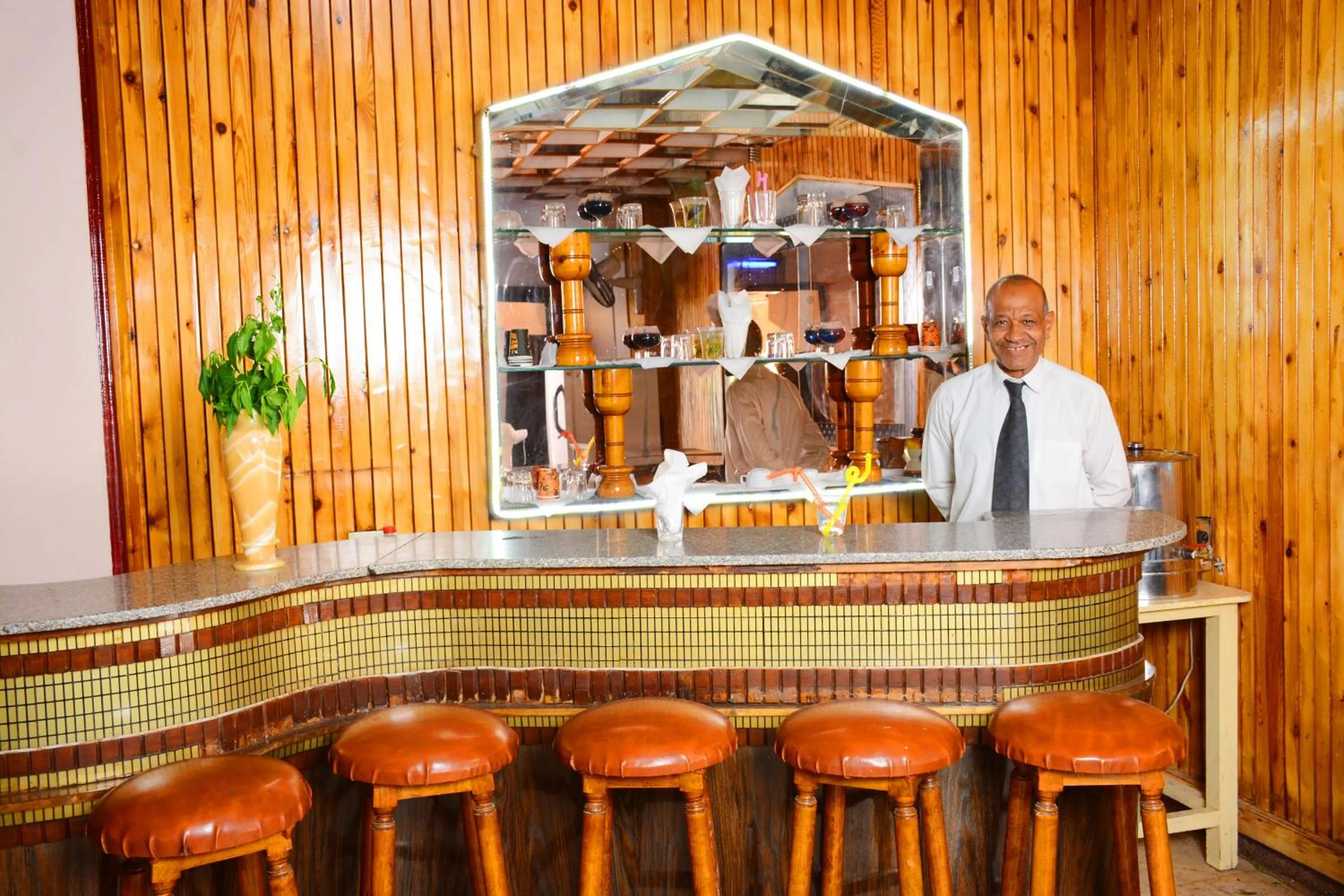 Lounge or bar in Shady Hotel Luxor