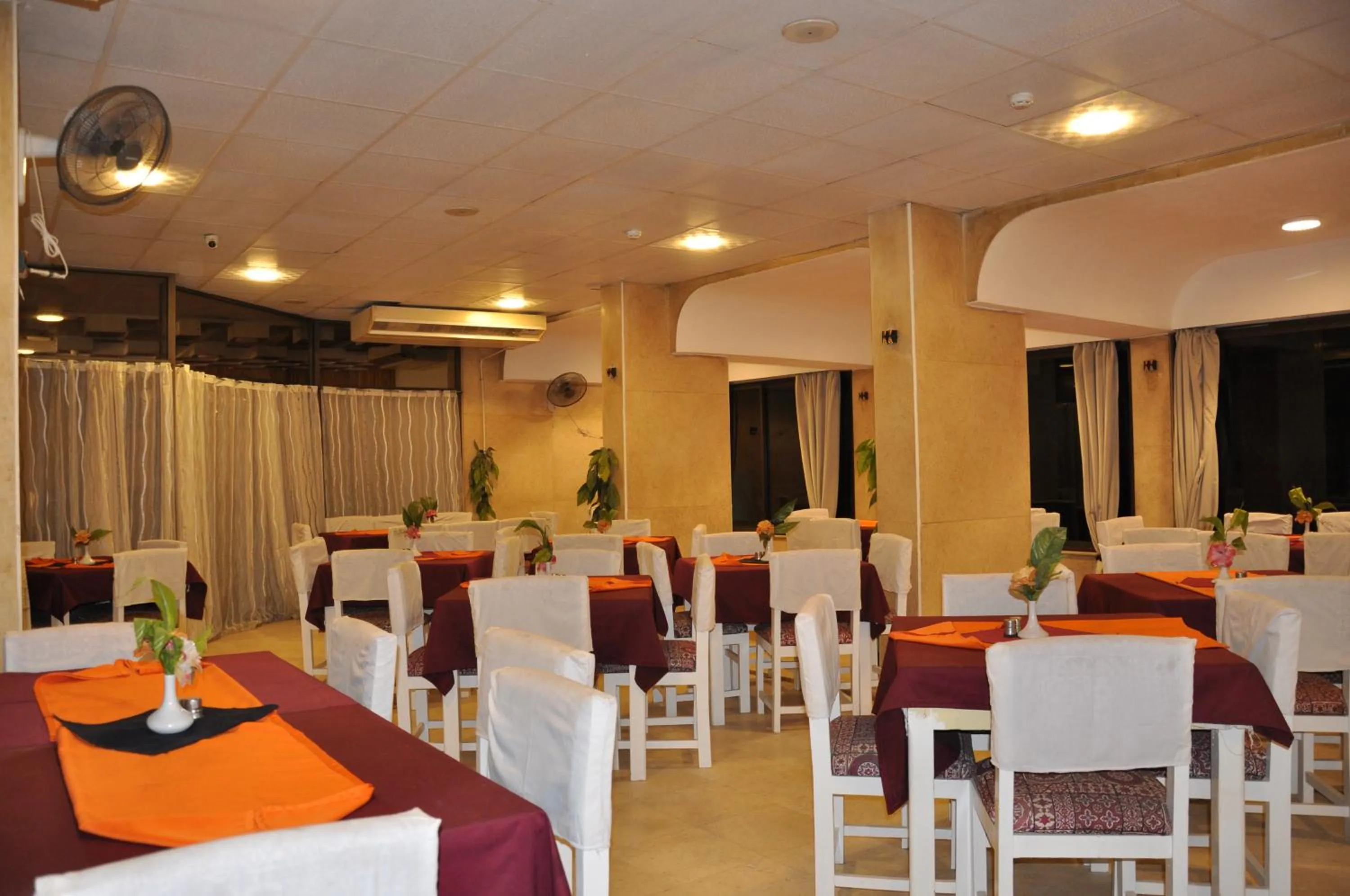 Patio in Shady Hotel Luxor