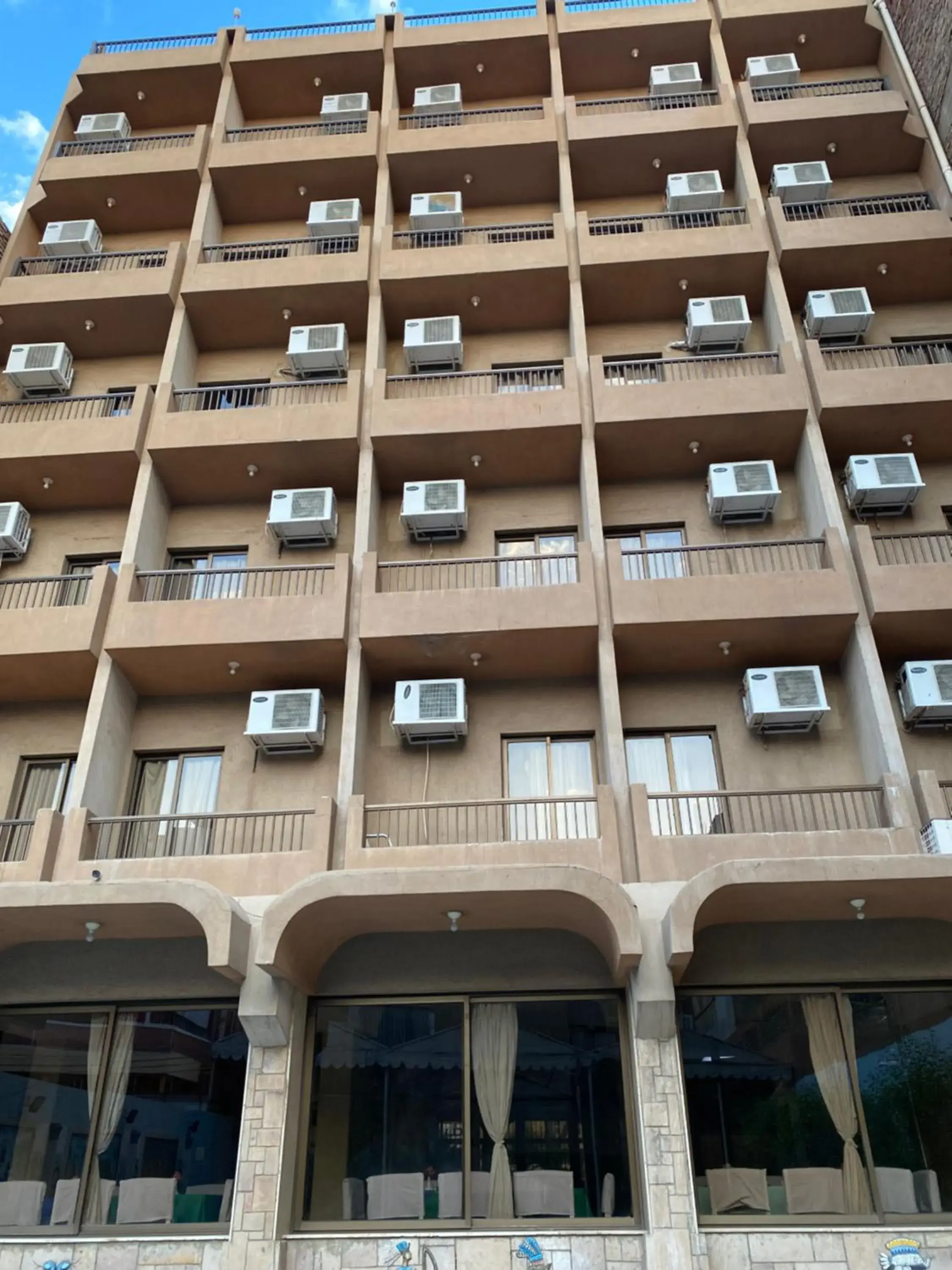 Property building in Shady Hotel Luxor Property building in Shady Hotel Luxor