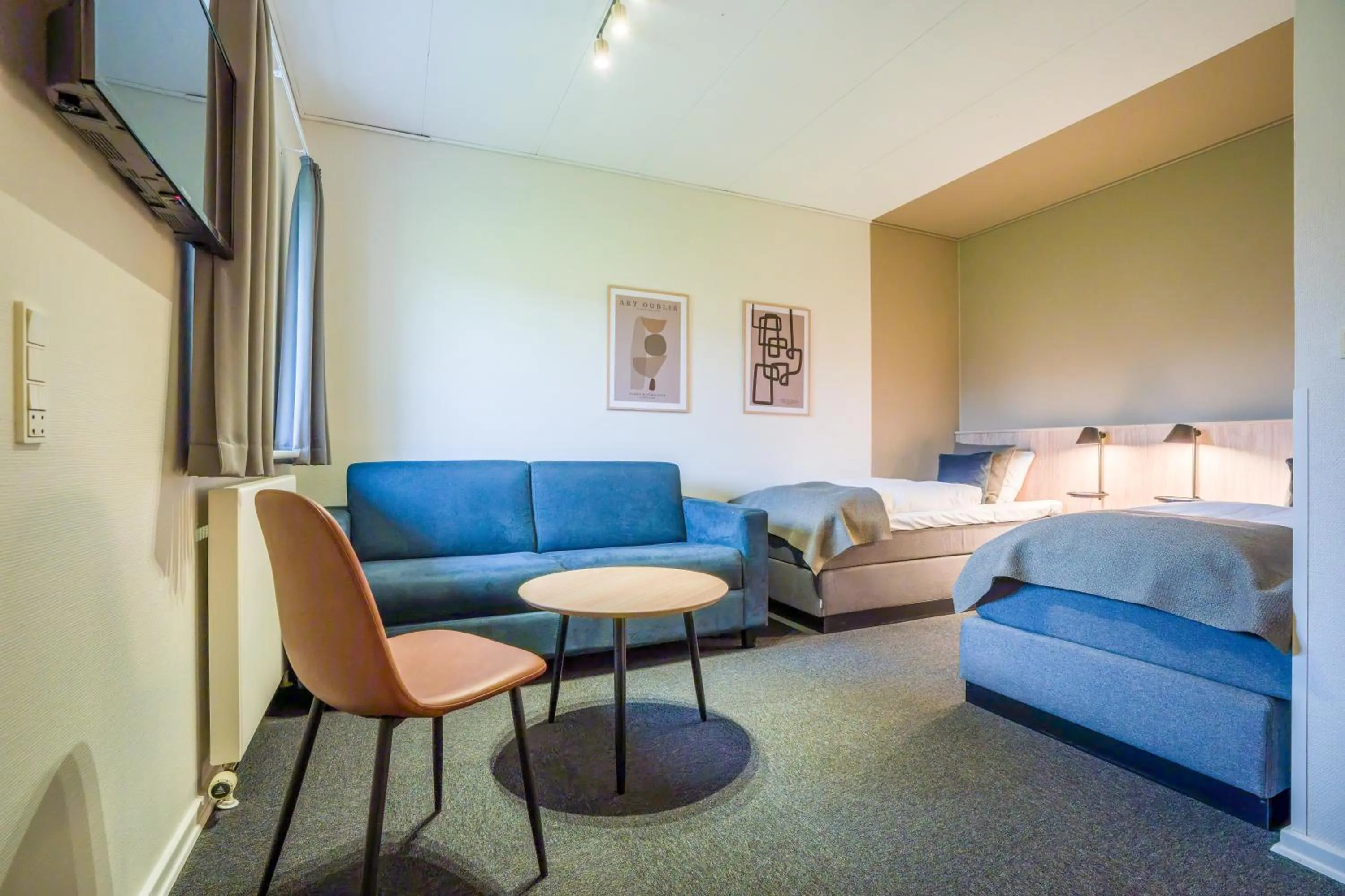 Bed in Hotel Hedemarken