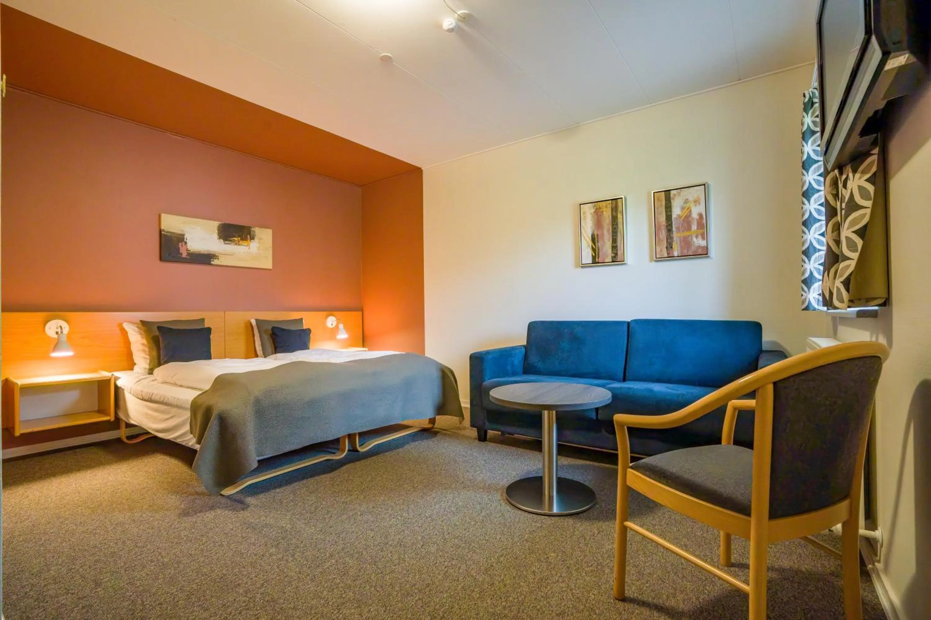 Bed in Hotel Hedemarken