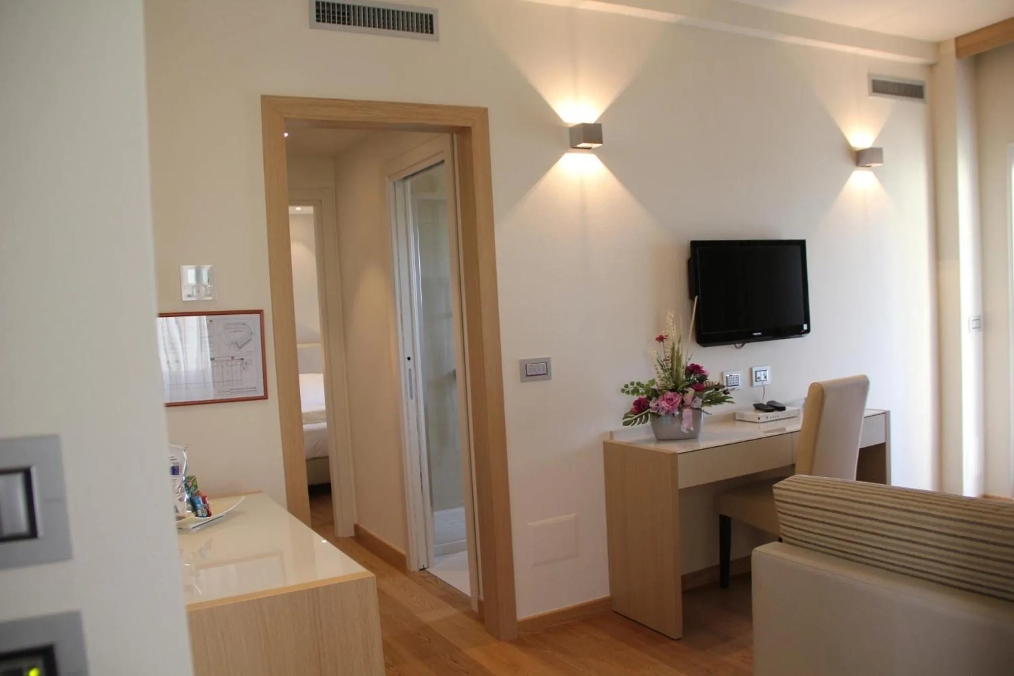 Seating area in Hotel Calabona