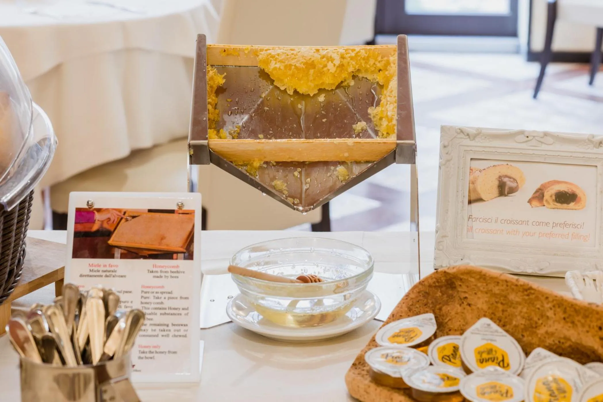 Buffet breakfast in Hotel Calabona