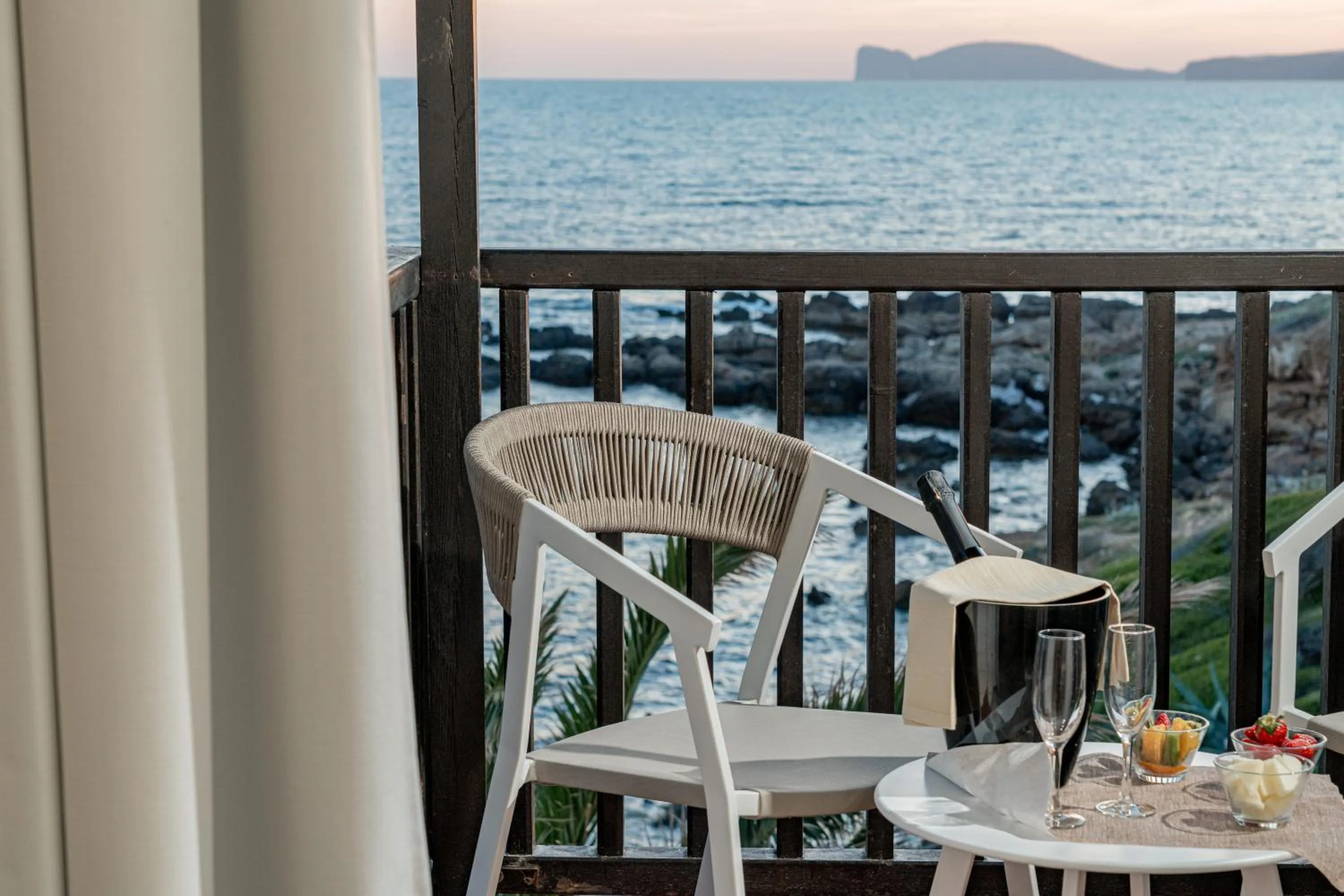 Patio in Hotel Calabona