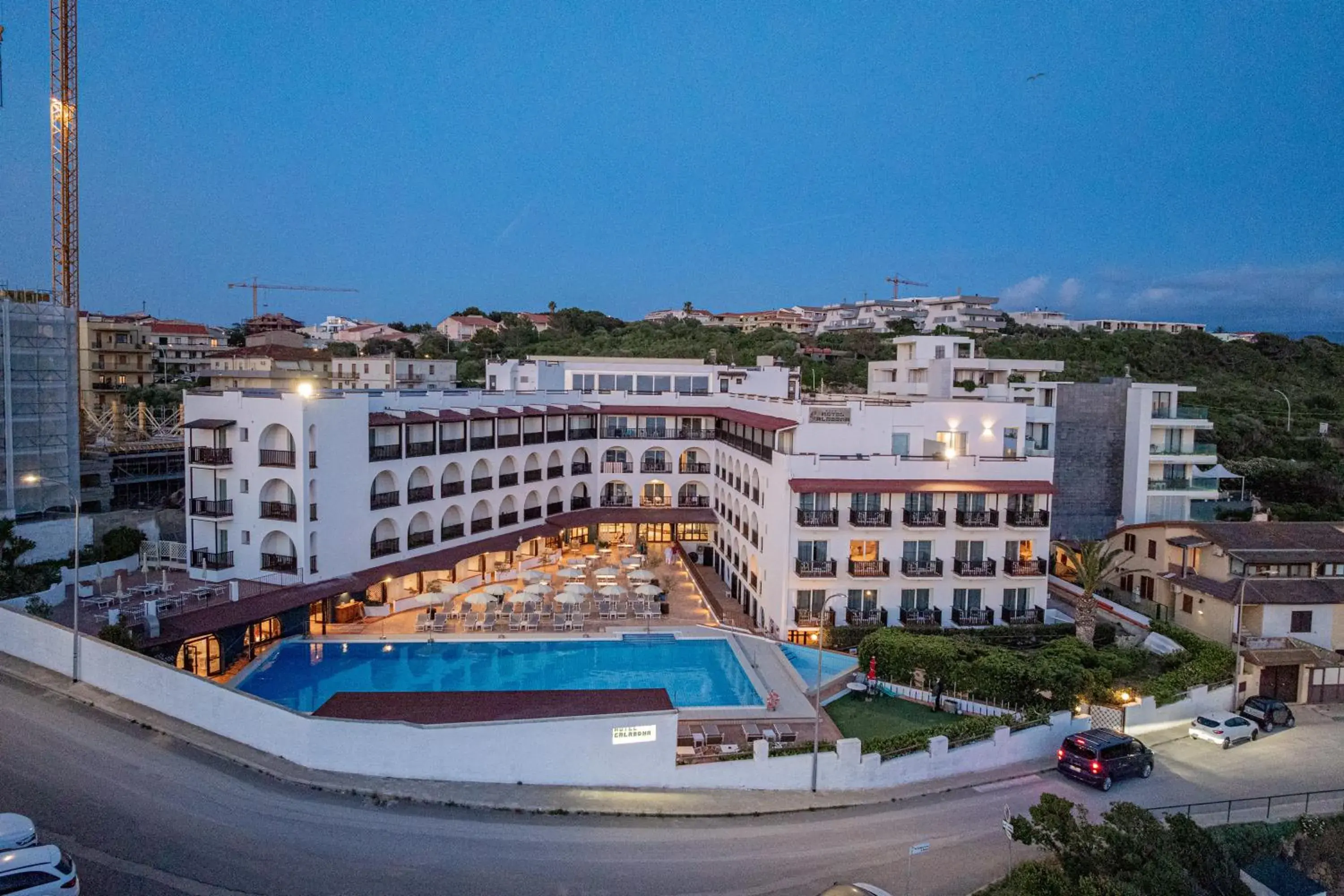 Property building in Hotel Calabona Property building in Hotel Calabona