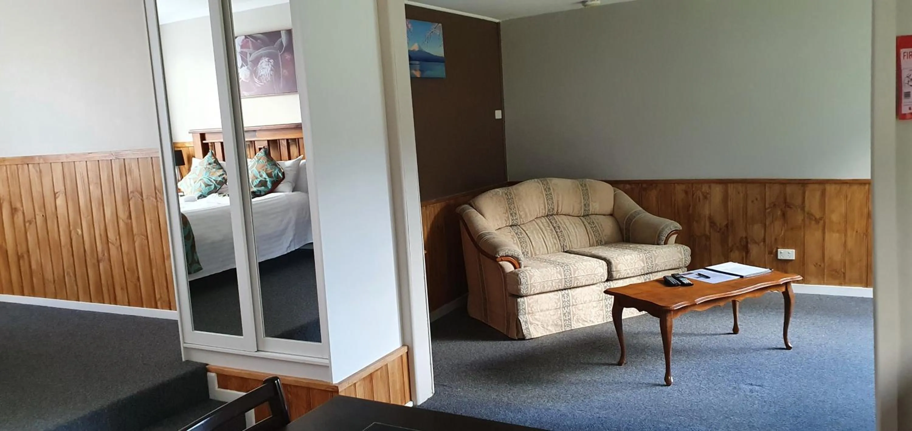 Living room in Cradle Alpine Retreat
