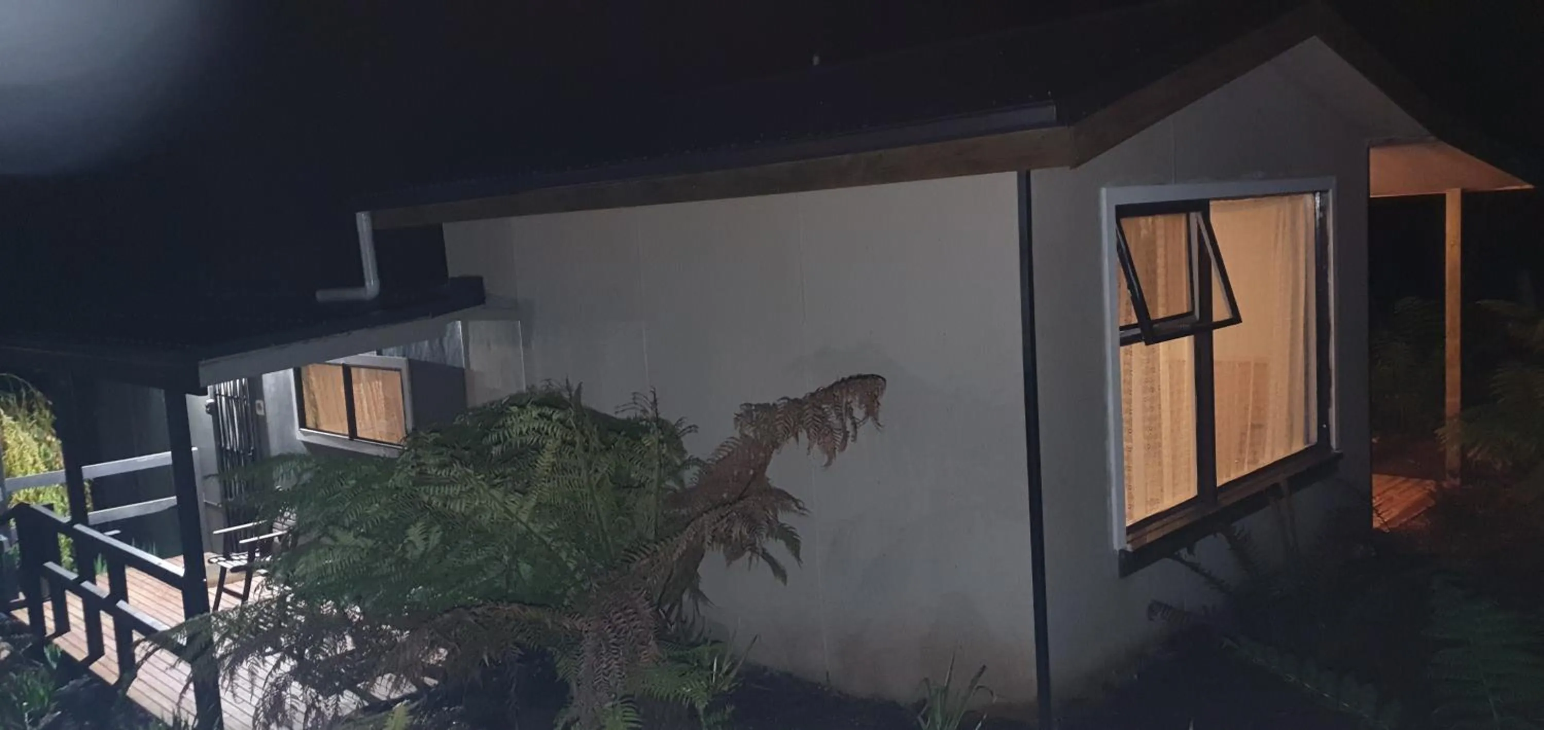 Patio in Cradle Alpine Retreat